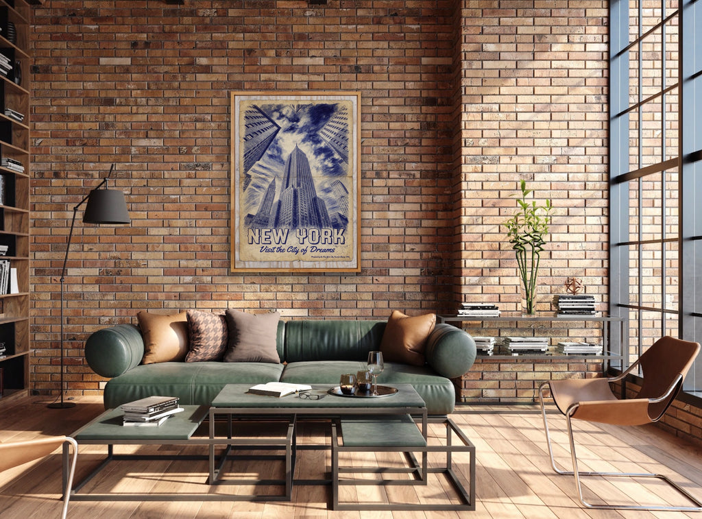 NEW YORK 2 | New York Fine Art Poster | PlasteringPosters.com