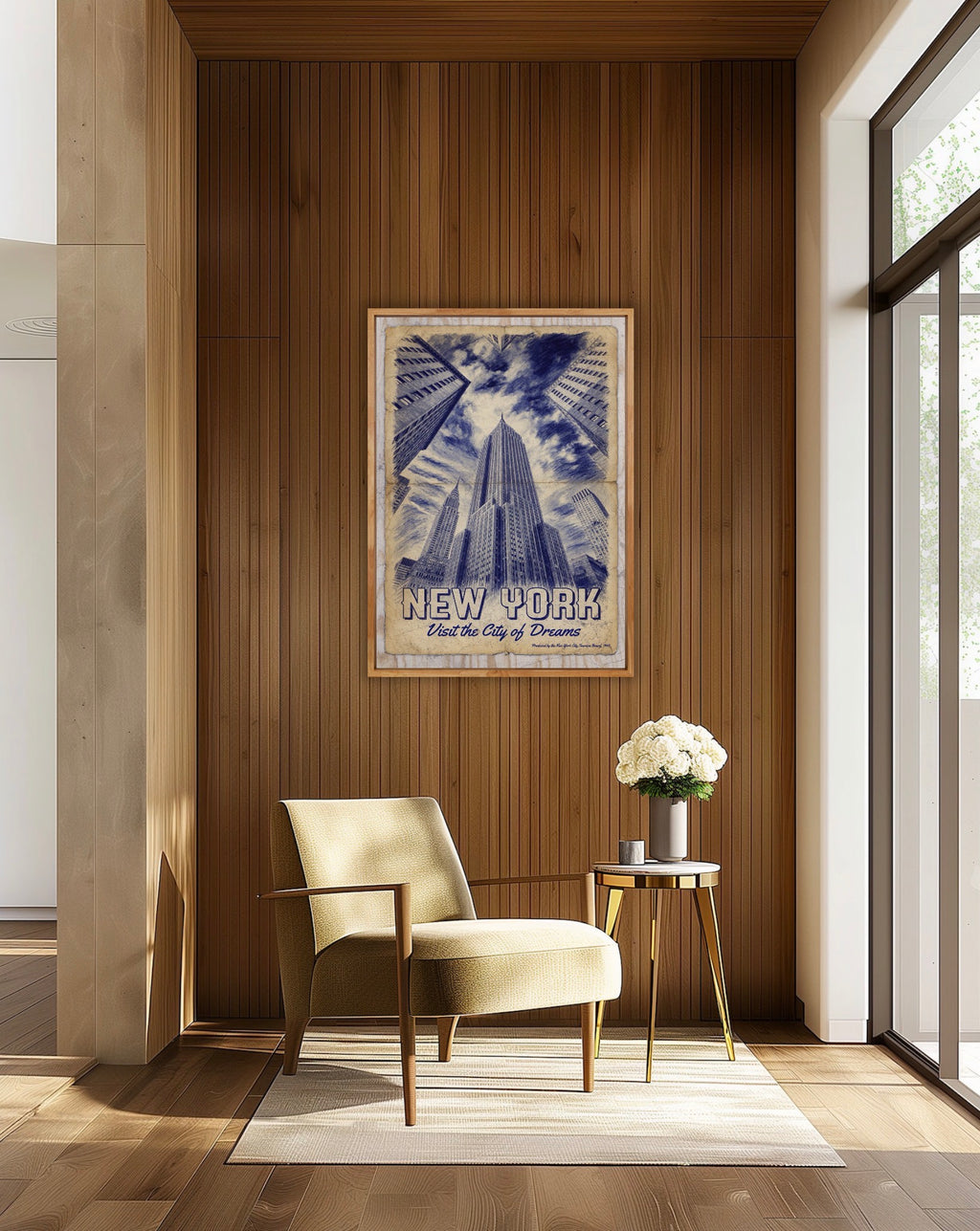 NEW YORK 2 | New York Fine Art Poster | PlasteringPosters.com