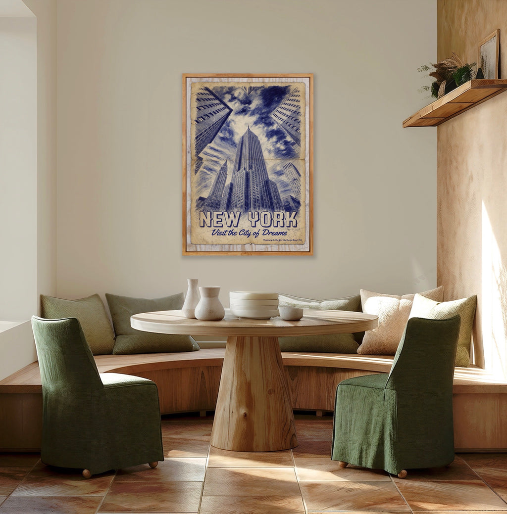 NEW YORK 2 | New York Fine Art Poster | PlasteringPosters.com