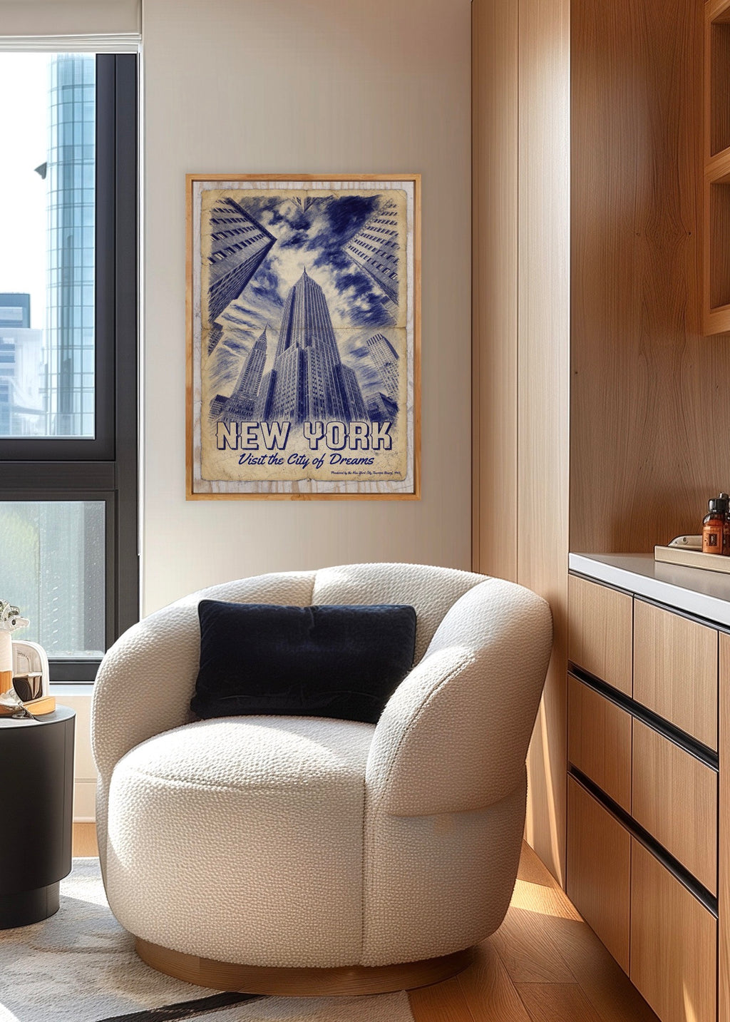 NEW YORK 2 | New York Fine Art Poster | PlasteringPosters.com