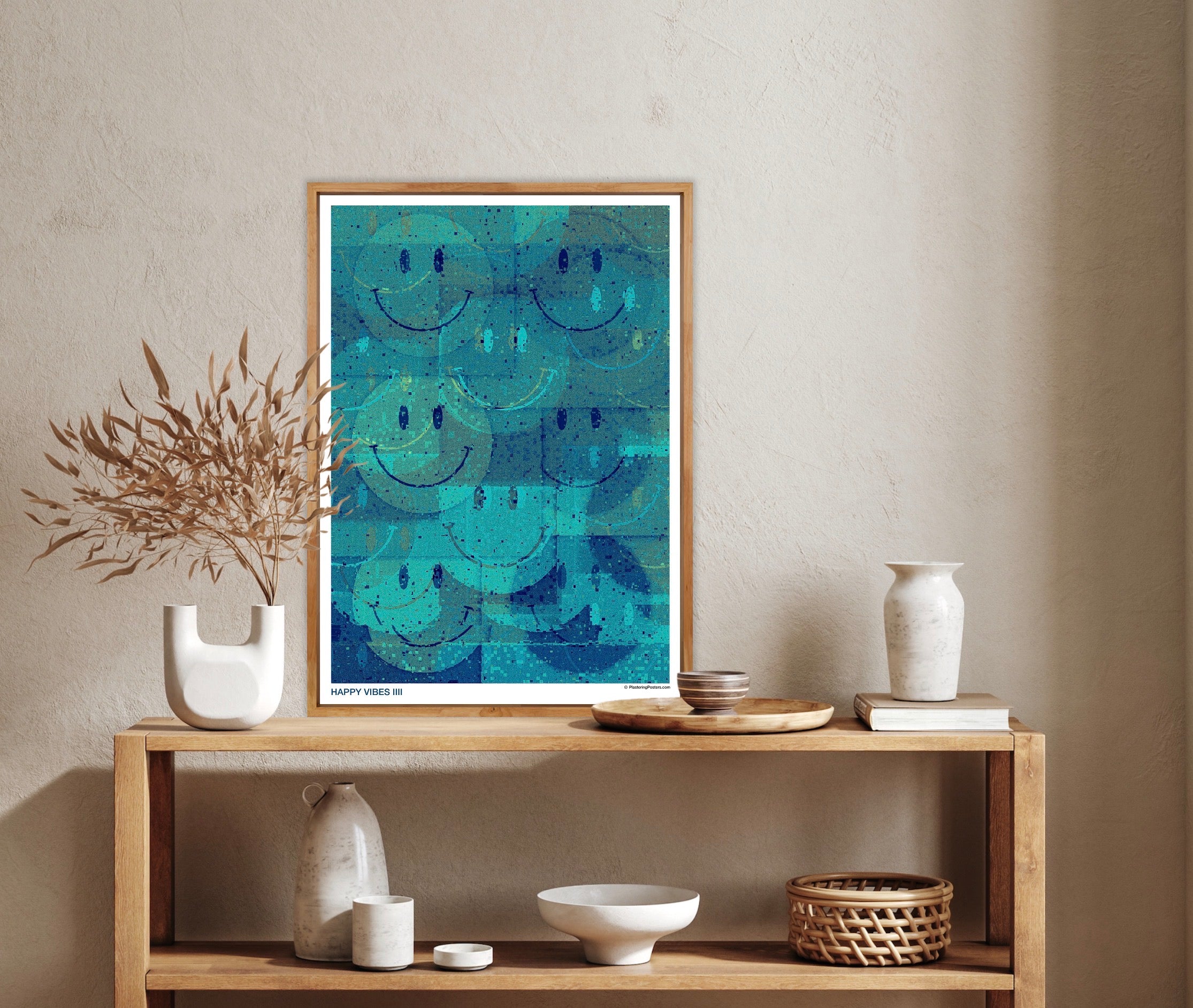 HAPPY VIBES IIII - PlasteringPosters.com | Fine Art Printed Poster