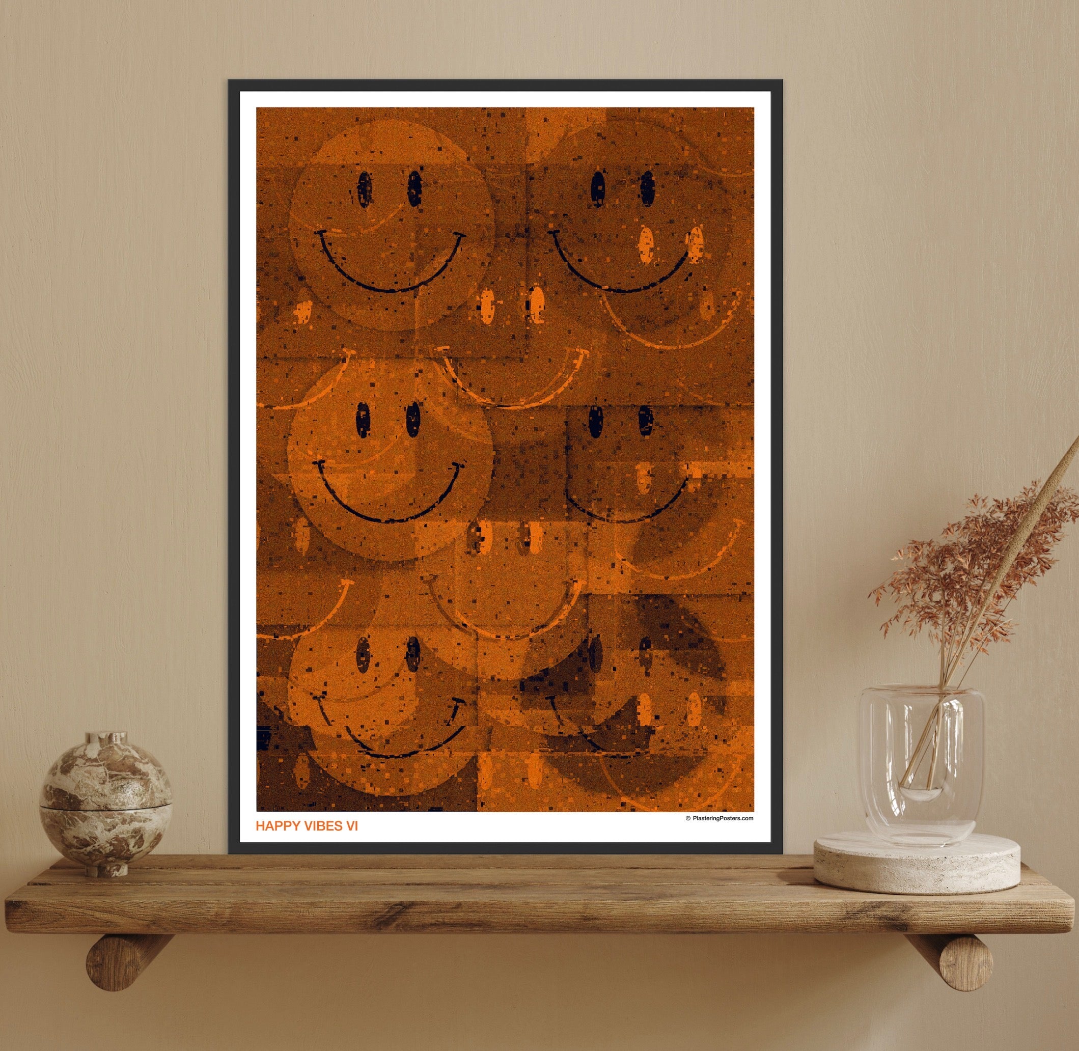 HAPPY VIBES VI - PlasteringPosters.com | Fine Art Printed Poster