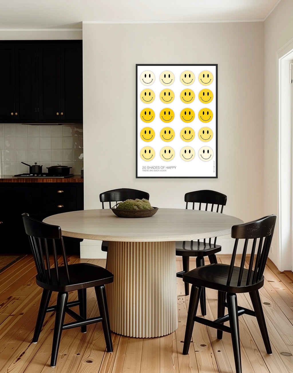 20 SHADES OF HAPPY – There and Back Again | PlasteringPosters.com | Fine Art Printed Poster