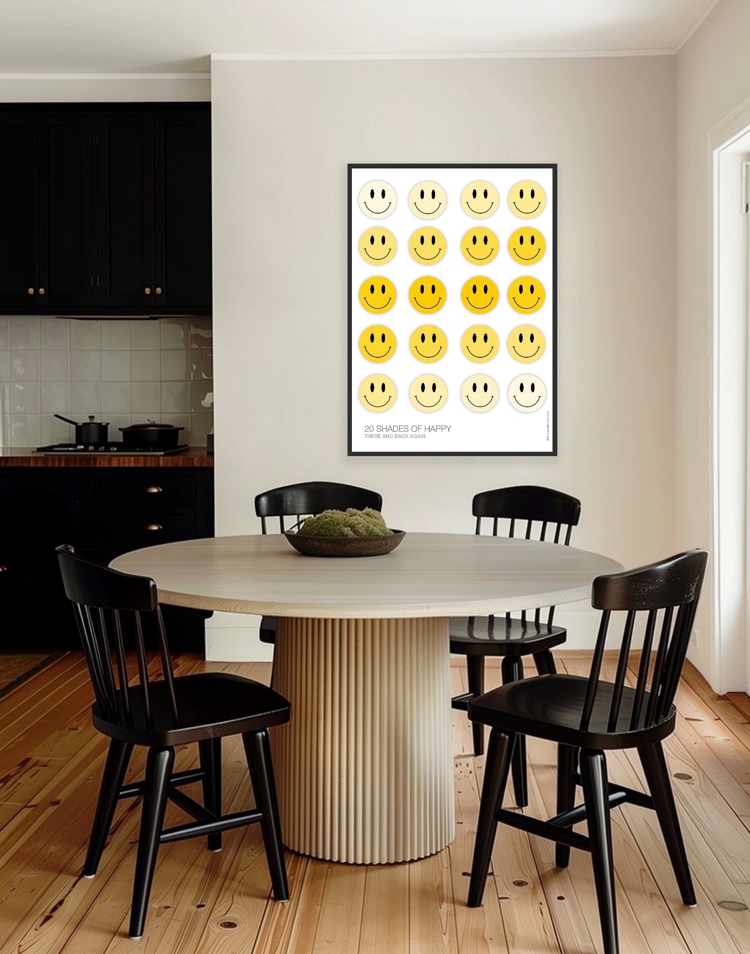 20 SHADES OF HAPPY – There and Back Again | PlasteringPosters.com | Fine Art Printed Poster