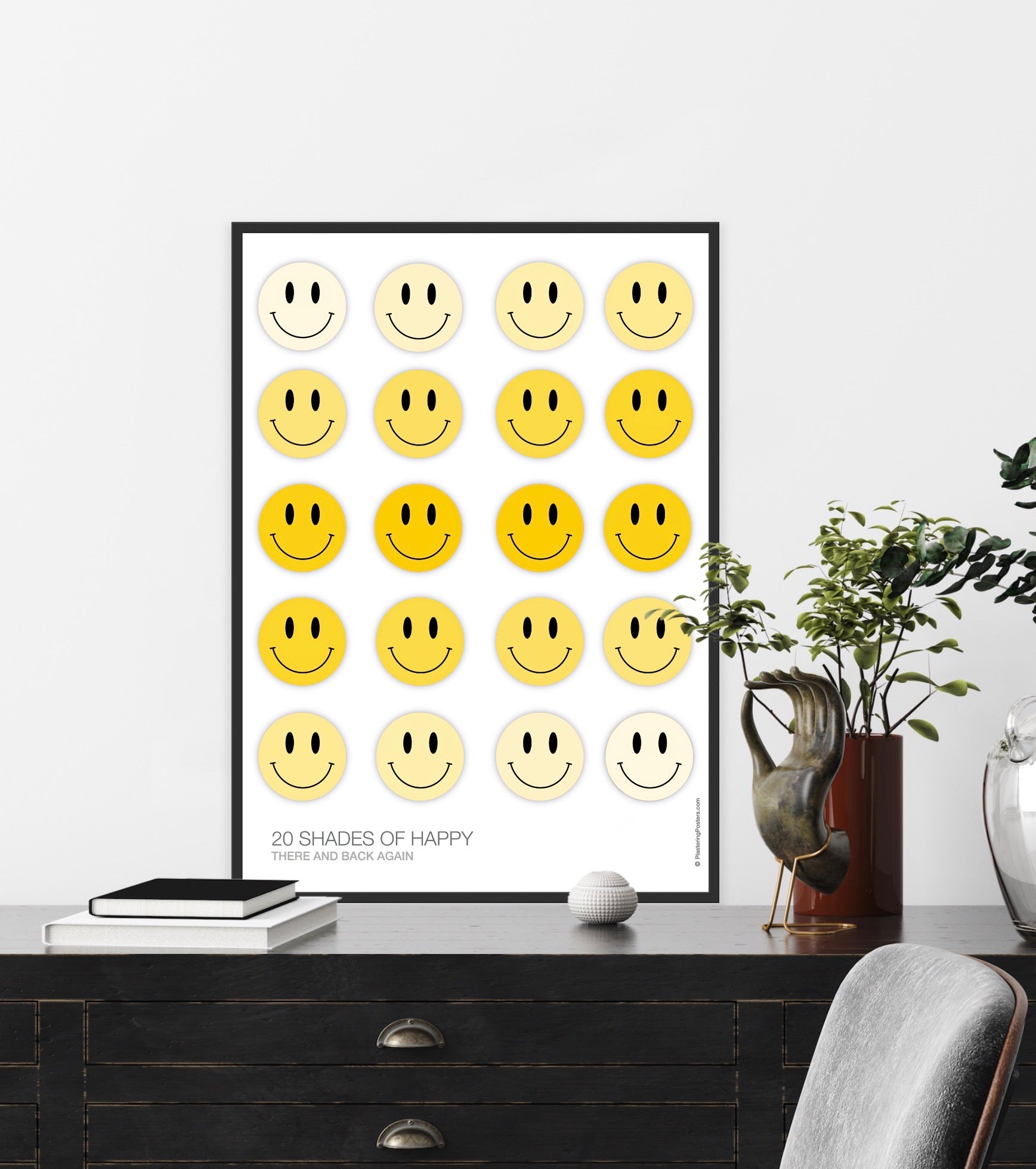 20 SHADES OF HAPPY – There and Back Again | PlasteringPosters.com | Fine Art Printed Poster