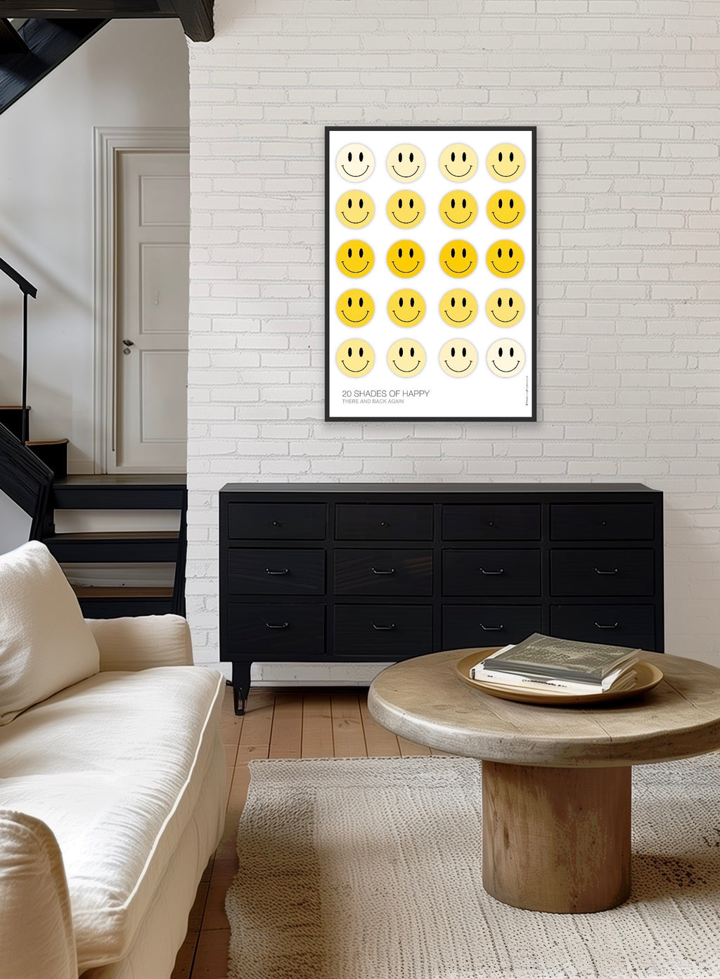 20 SHADES OF HAPPY – There and Back Again | PlasteringPosters.com | Fine Art Printed Poster