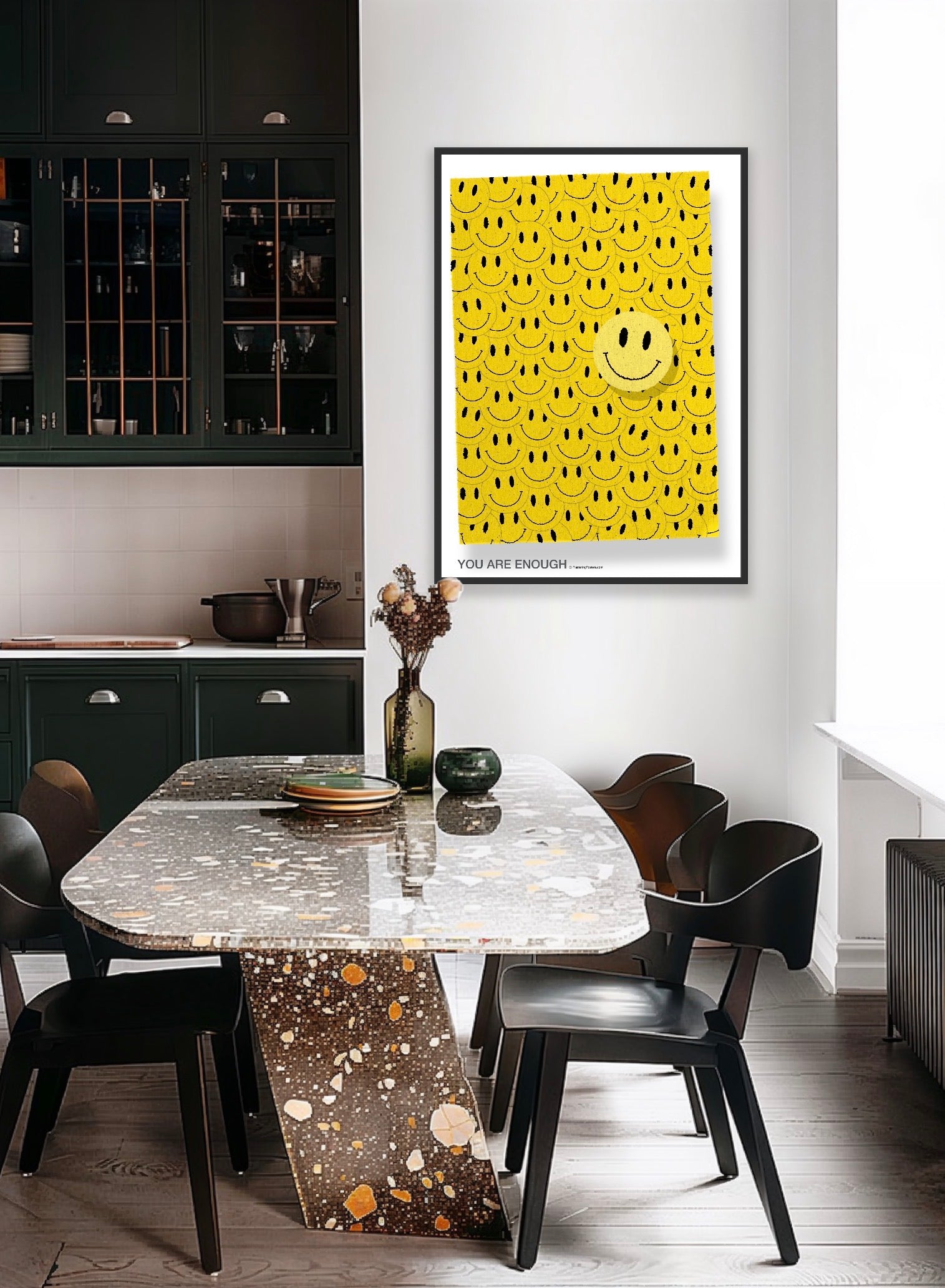 YOU ARE ENOUGH | PlasteringPosters.com | Fine Art Printed Poster