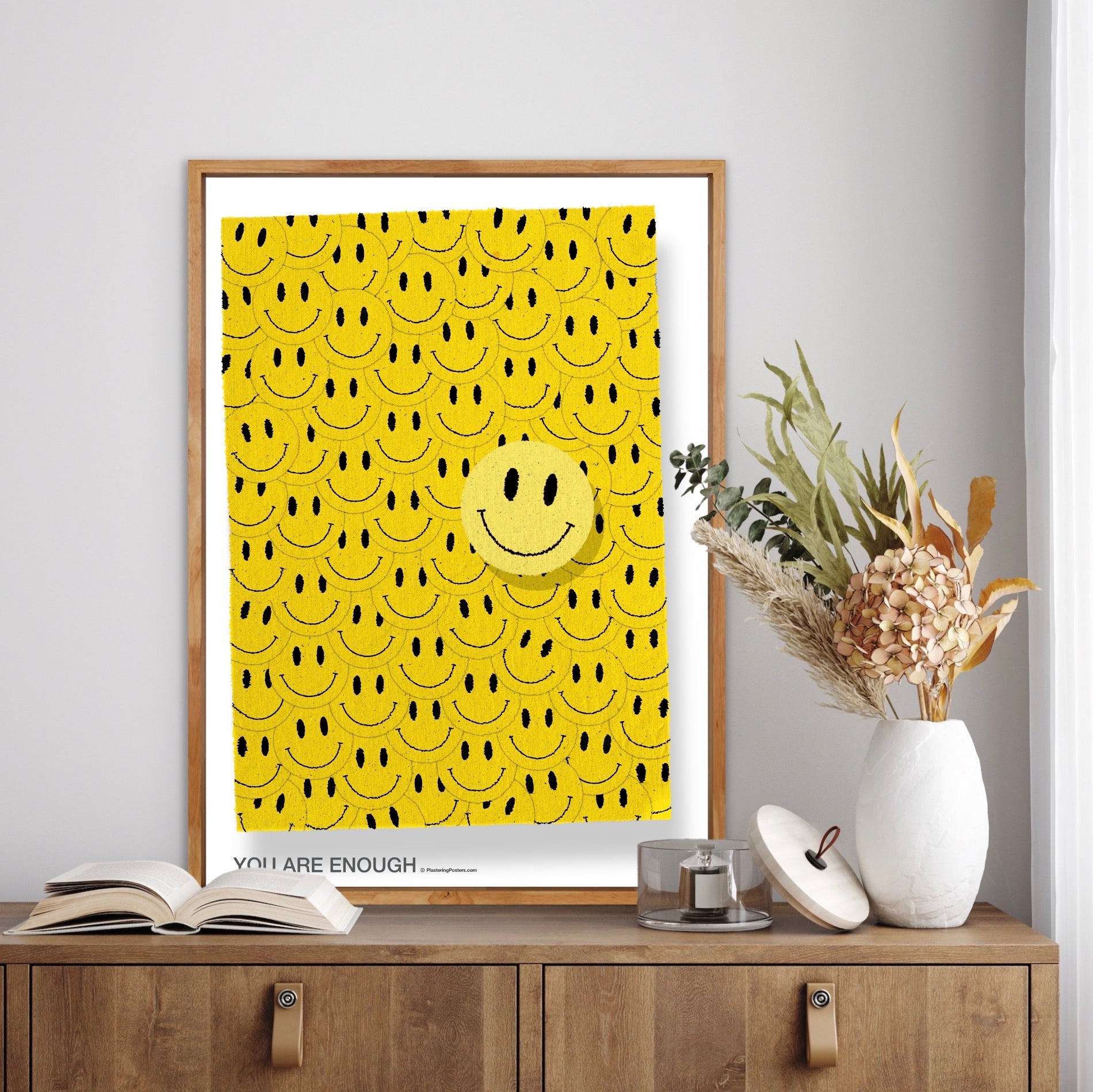 YOU ARE ENOUGH | PlasteringPosters.com | Fine Art Printed Poster