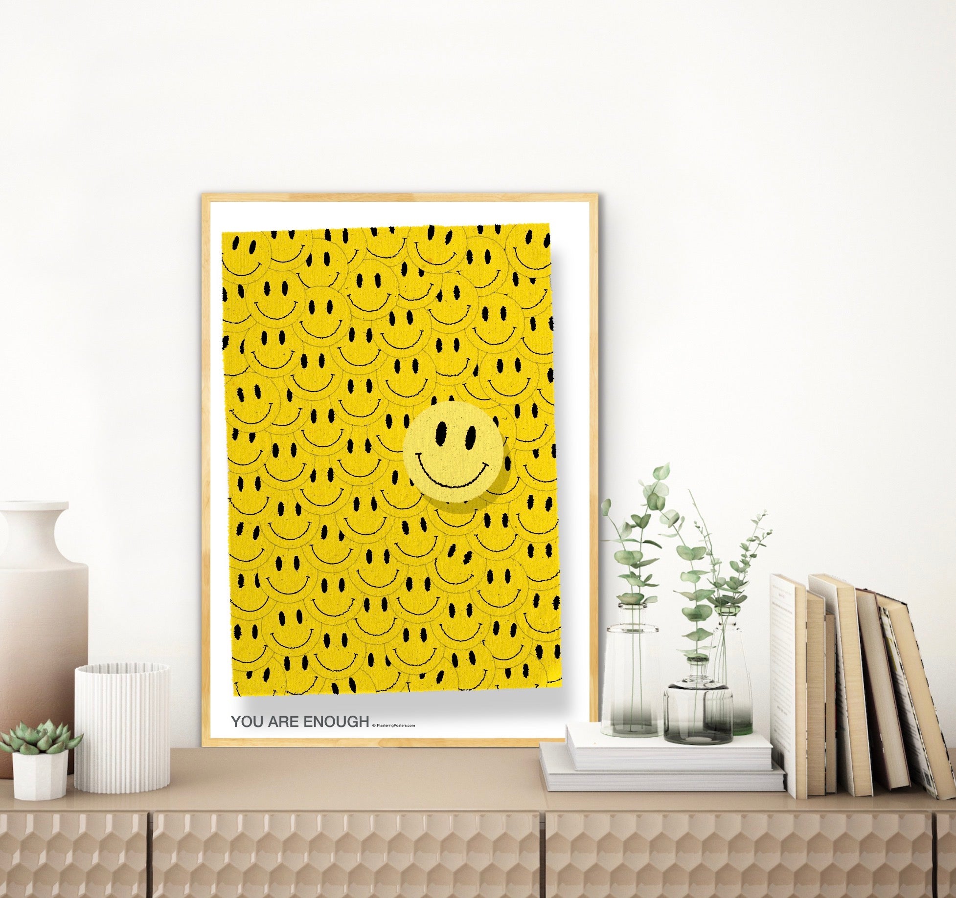 YOU ARE ENOUGH | PlasteringPosters.com | Fine Art Printed Poster