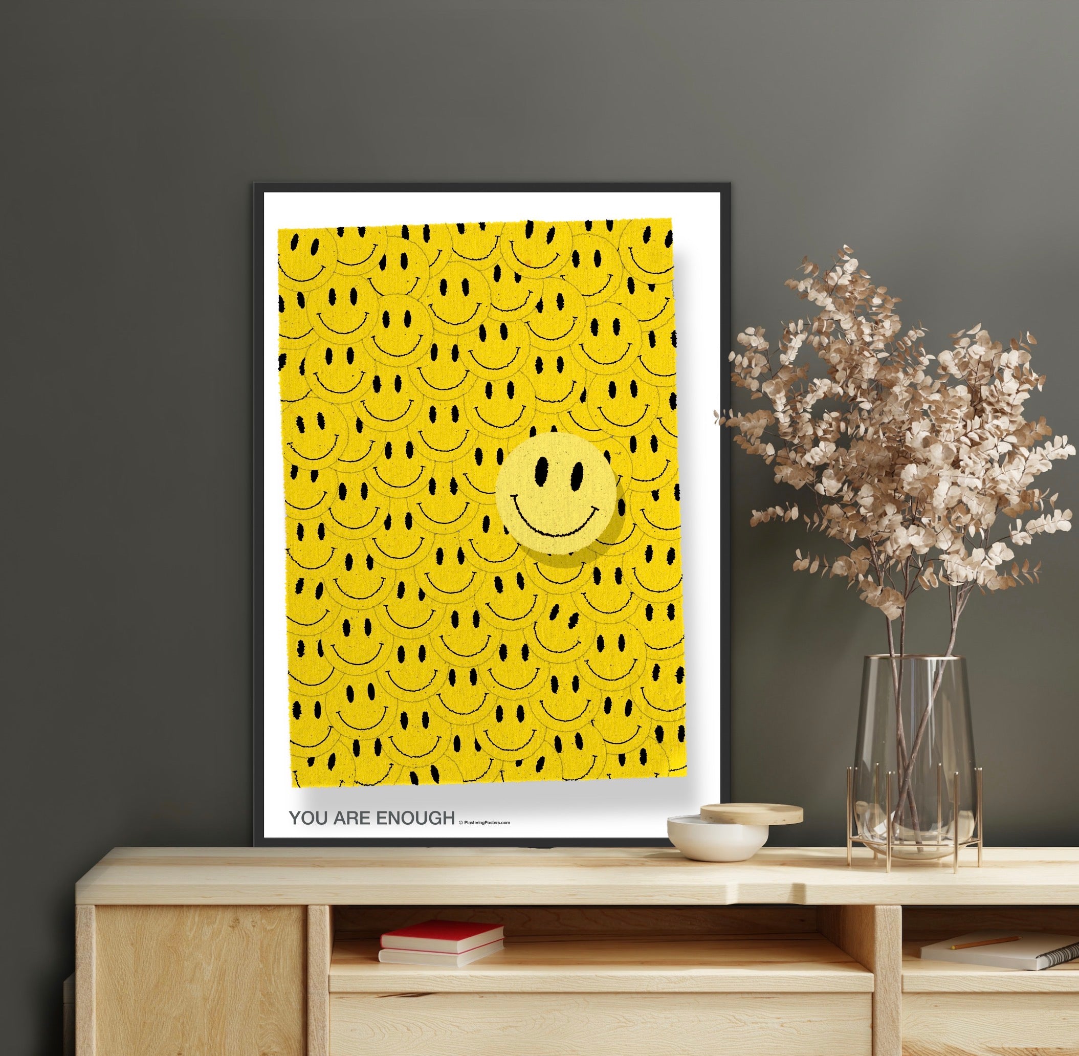 YOU ARE ENOUGH | PlasteringPosters.com | Fine Art Printed Poster