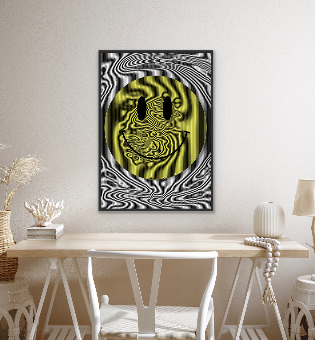 HAPPY VIBES X - PlasteringPosters.com | Fine Art Printed Posters
