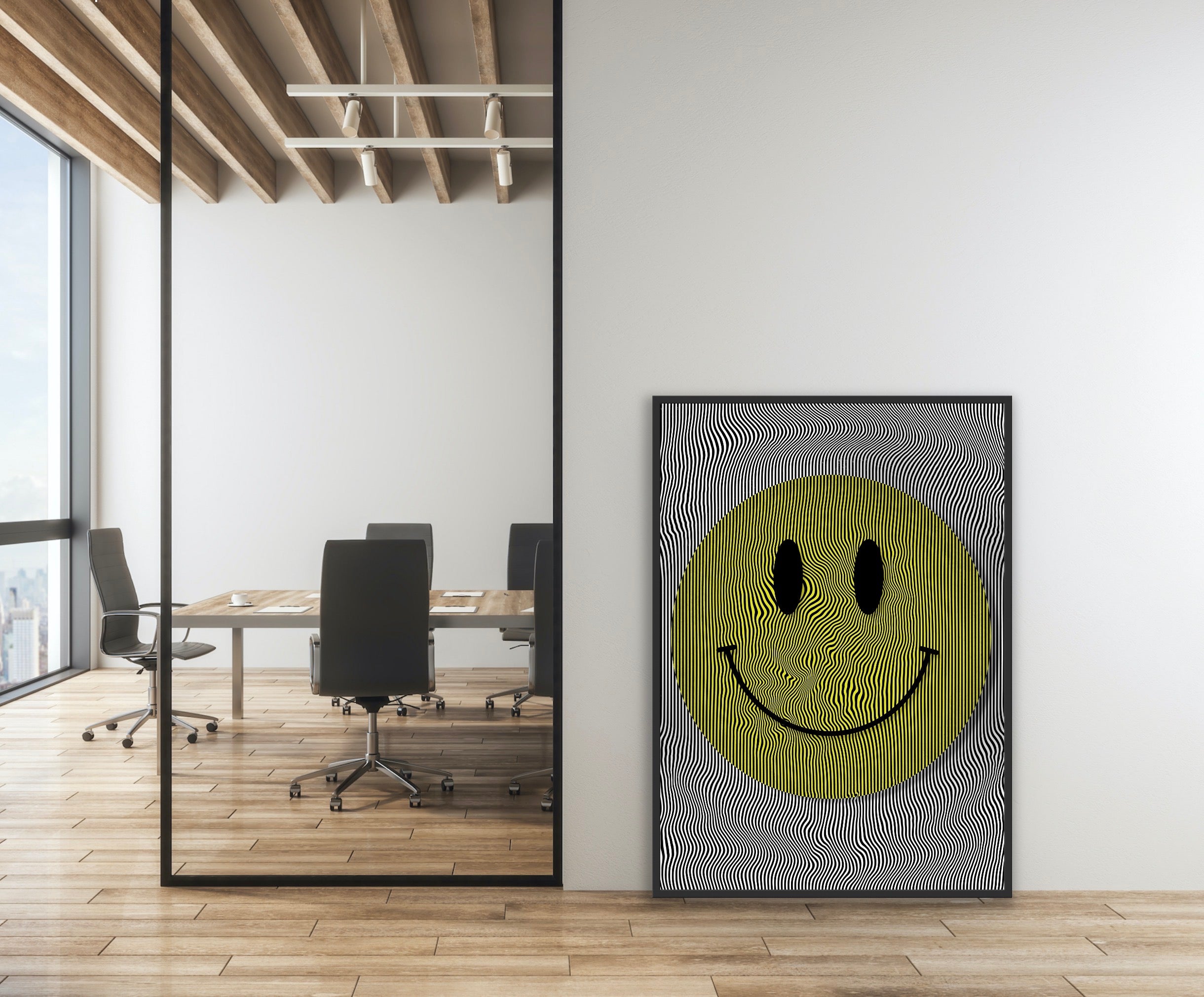 HAPPY VIBES X - PlasteringPosters.com | Fine Art Printed Posters