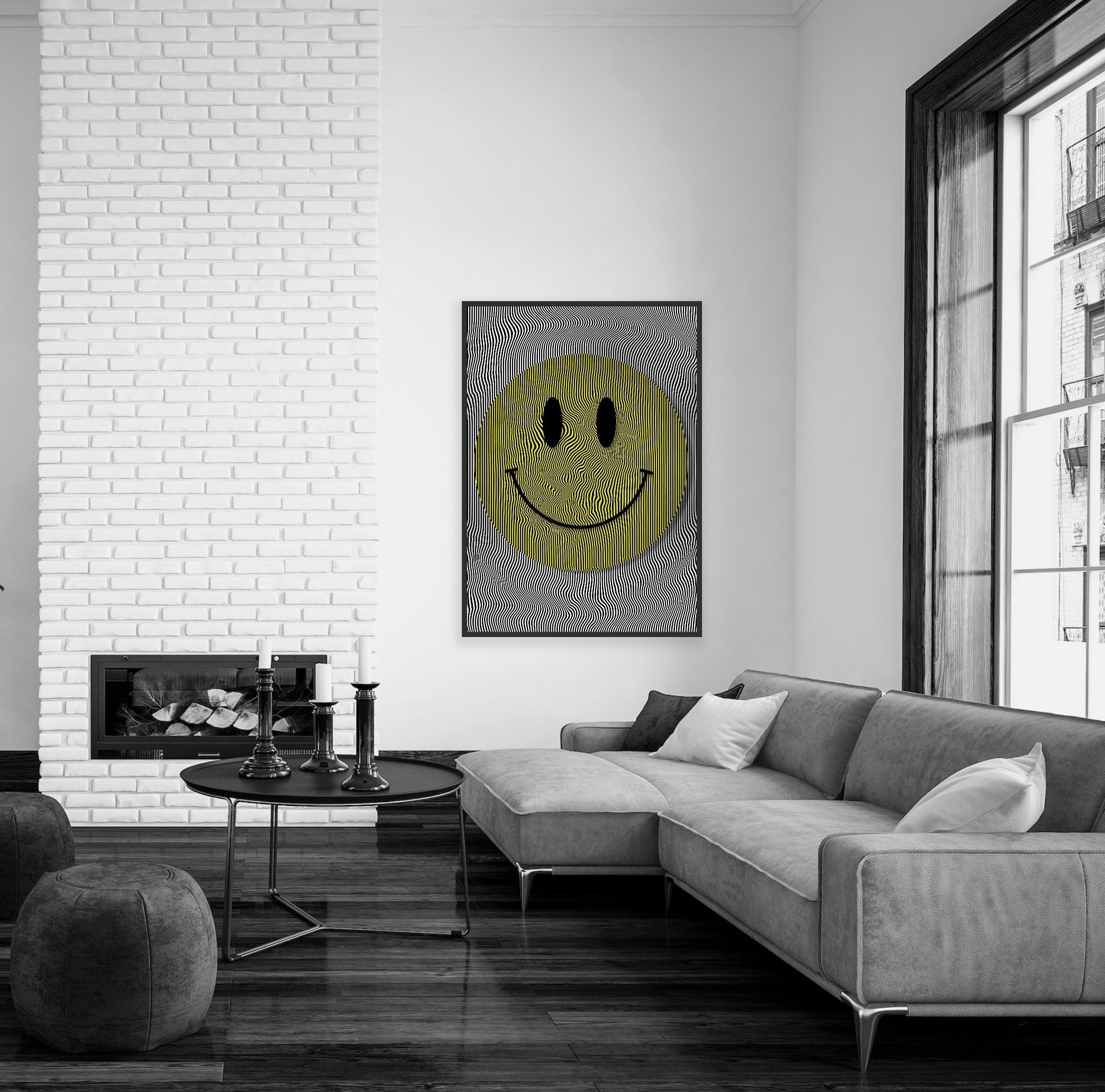 HAPPY VIBES X - PlasteringPosters.com | Fine Art Printed Posters