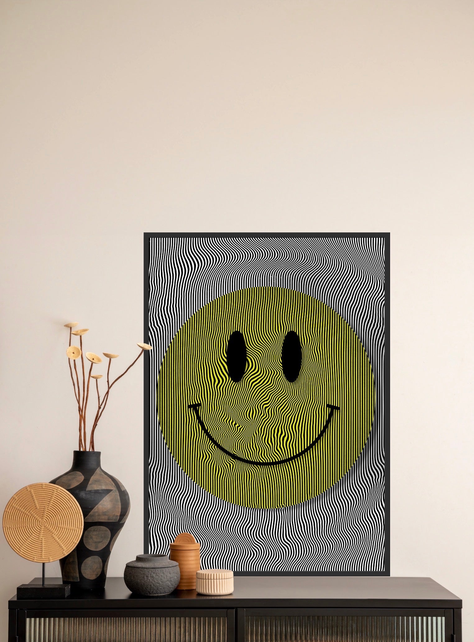 HAPPY VIBES X - PlasteringPosters.com | Fine Art Printed Posters