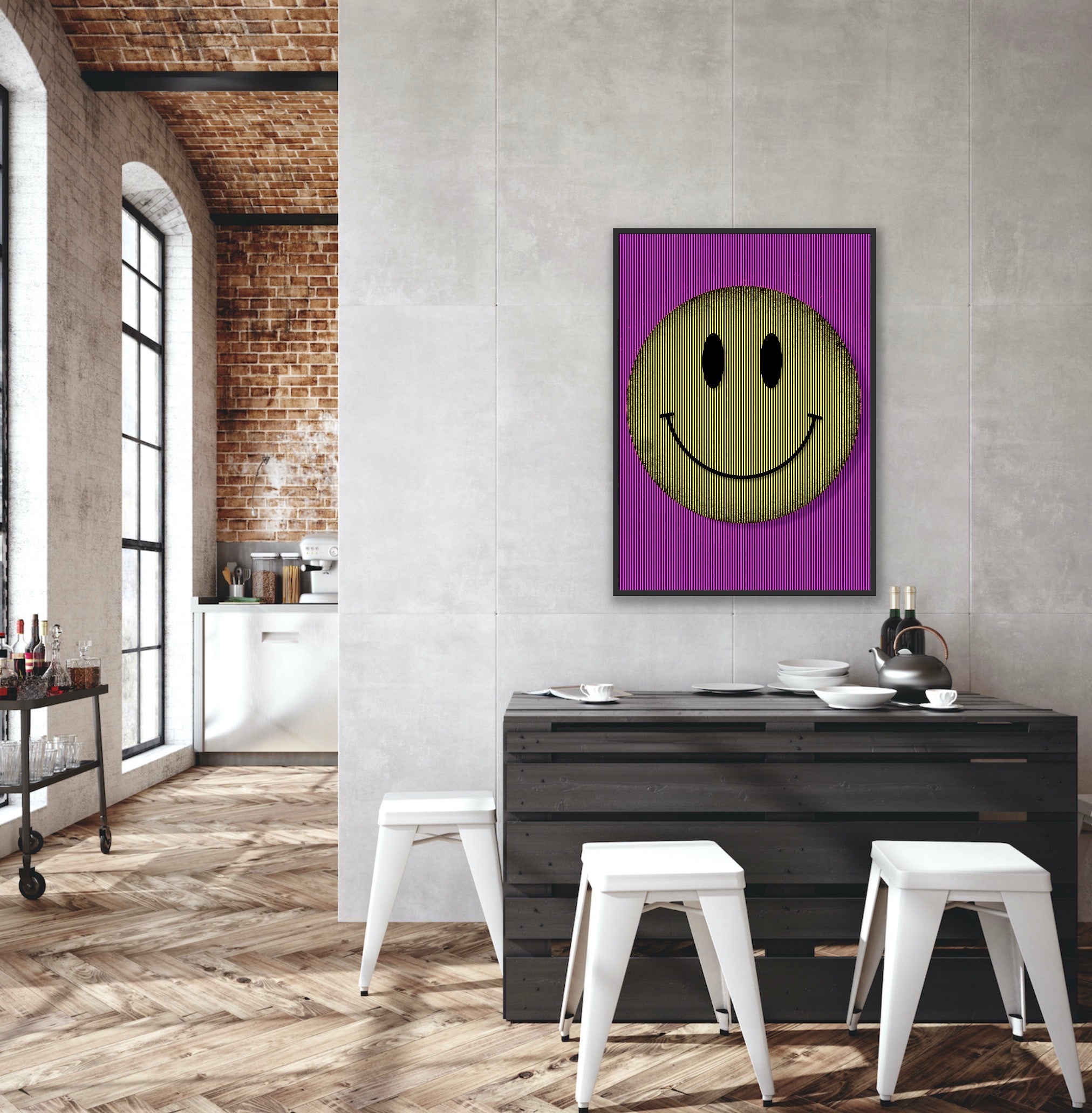HAPPY VIBES XVI- PlasteringPosters.com | Fine Art Printed Poster