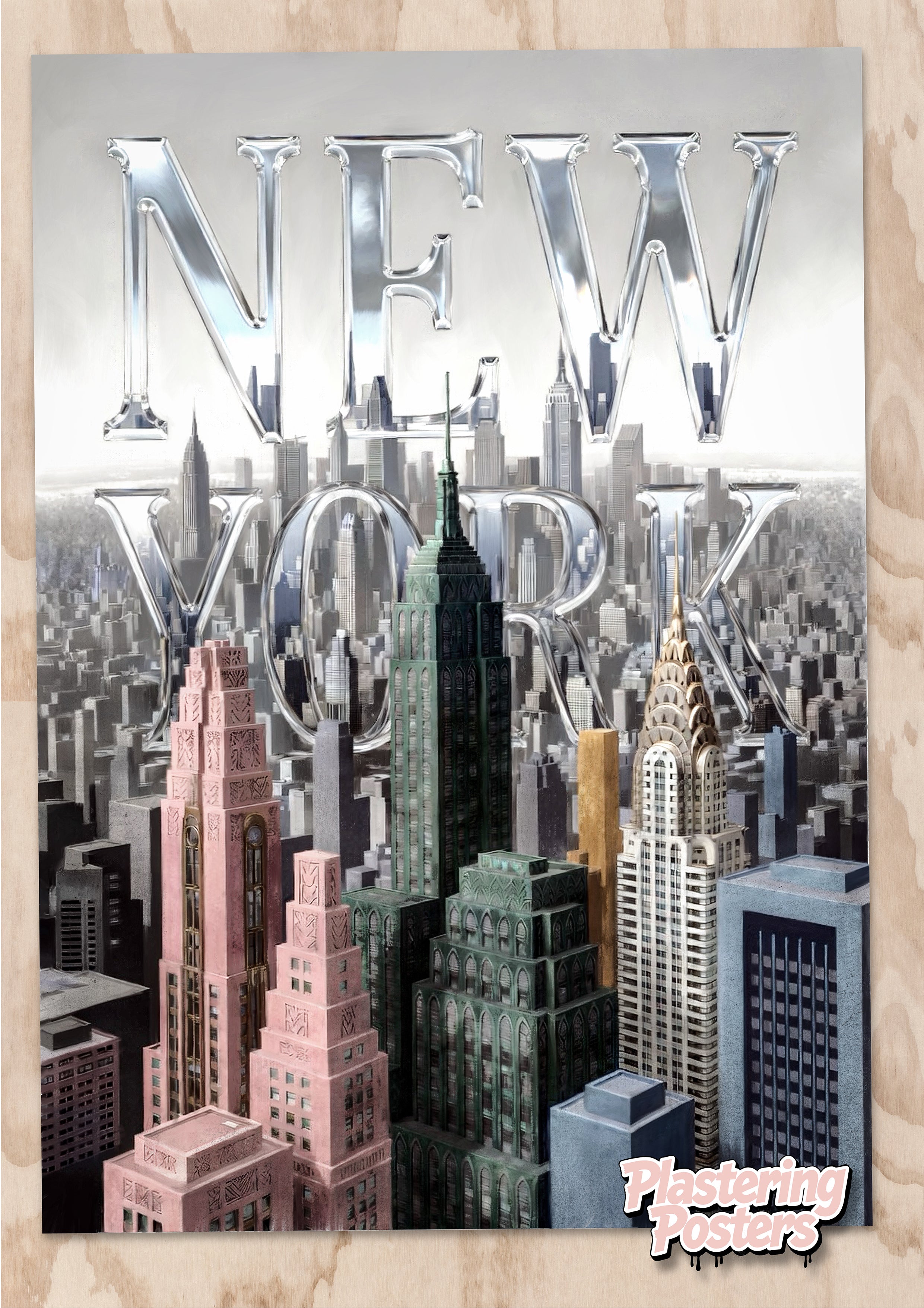 NEW YORK 3 | PlasteringPosters.com | Fine Art Printed Posters