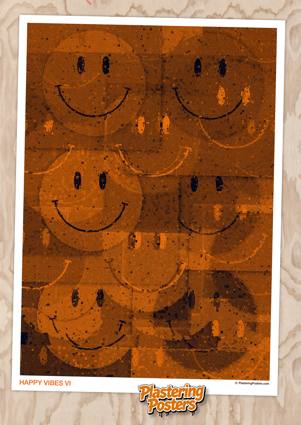 HAPPY VIBES VI - PlasteringPosters.com | Fine Art Printed Poster