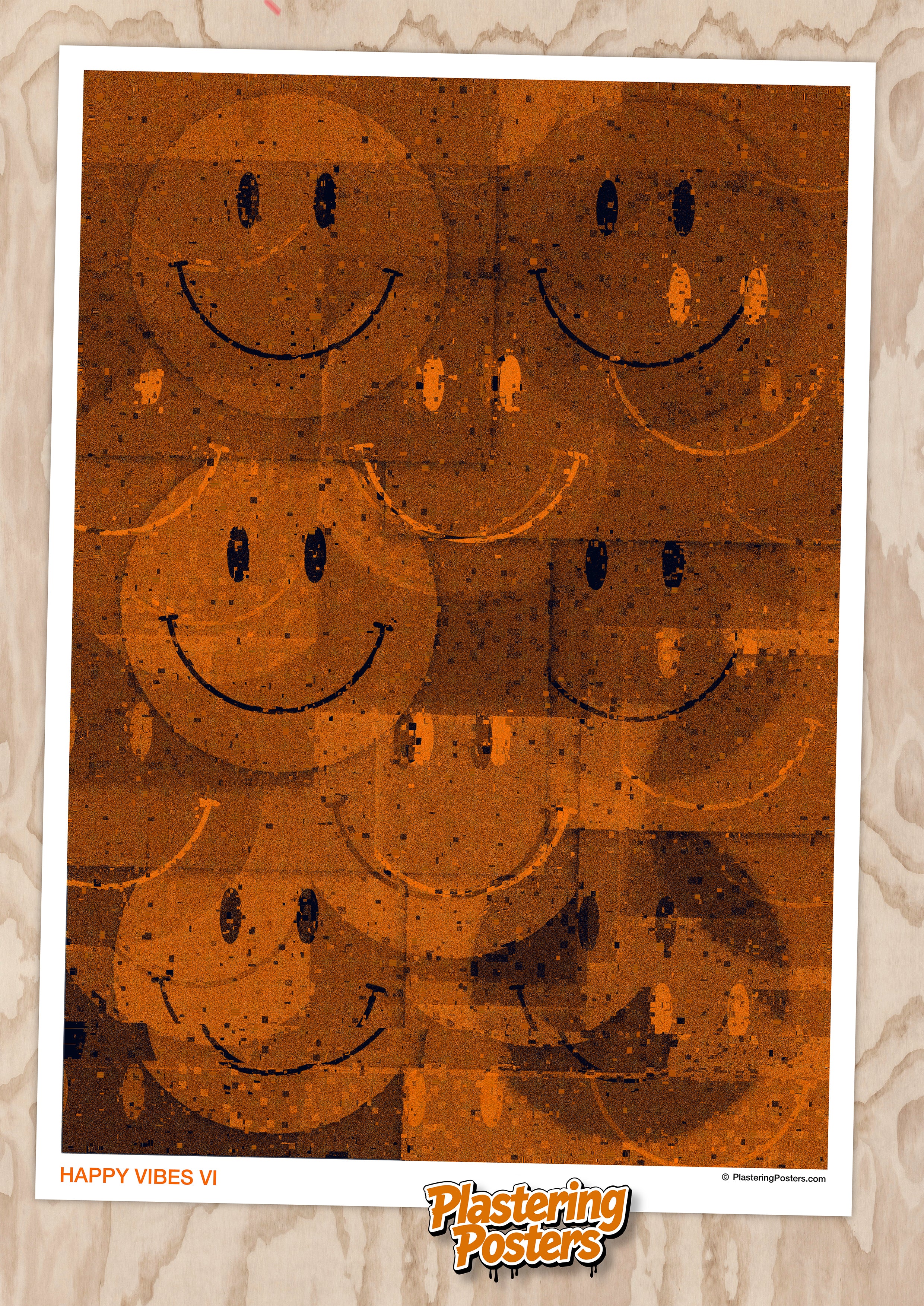 HAPPY VIBES VI - PlasteringPosters.com | Fine Art Printed Poster
