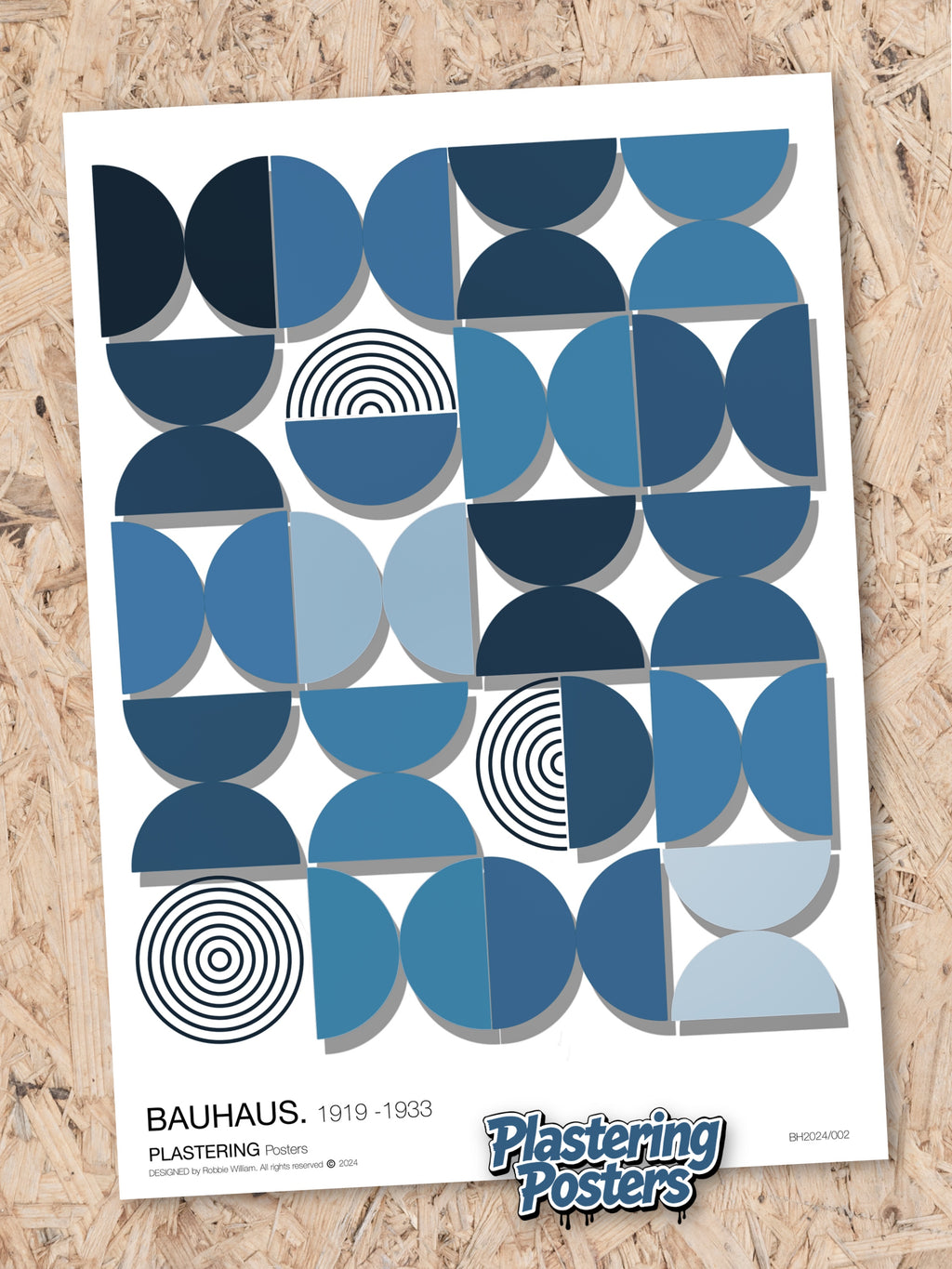 BAUHAUS 1919-1933 D002 V4 | Fine Art Poster | PlasteringPosters.com