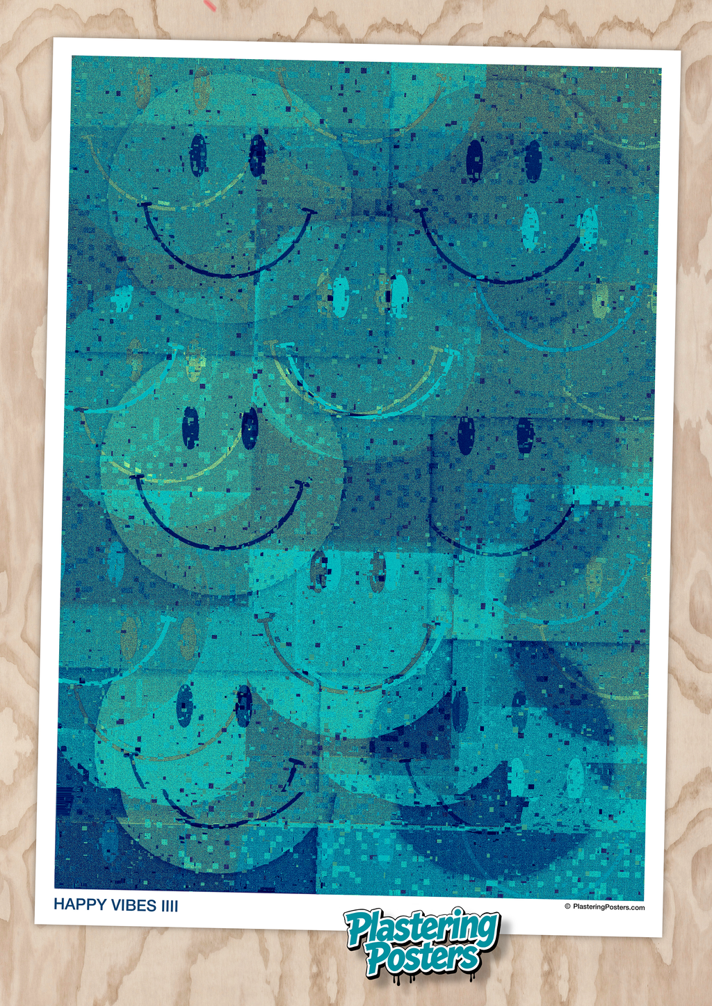HAPPY VIBES IIII - PlasteringPosters.com | Fine Art Printed Poster