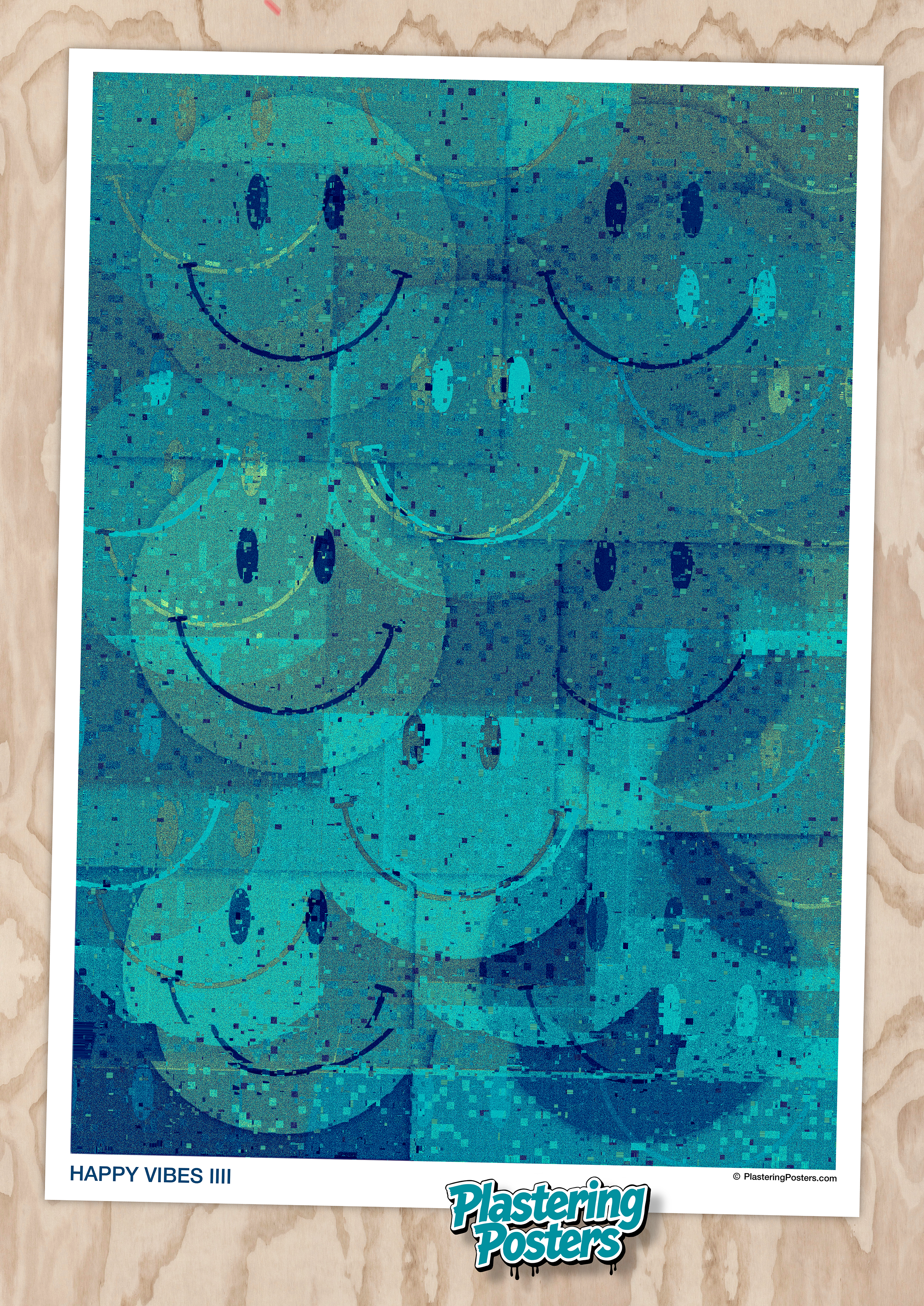 HAPPY VIBES IIII - PlasteringPosters.com | Fine Art Printed Poster
