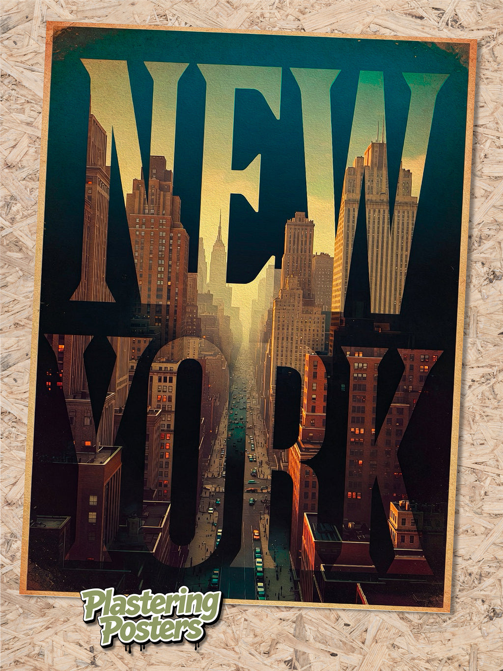 NEW YORK 1 - PlasteringPosters.com | Fine Art Printed Posters