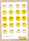 20 SHADES OF HAPPY – There and Back Again | PlasteringPosters.com | Fine Art Printed Poster