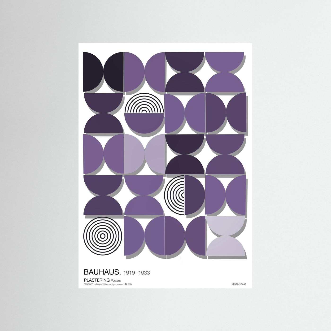 BAUHAUS 1919-1933 D002 V5 - PlasteringPosters.com | Fine Art Printed Posters