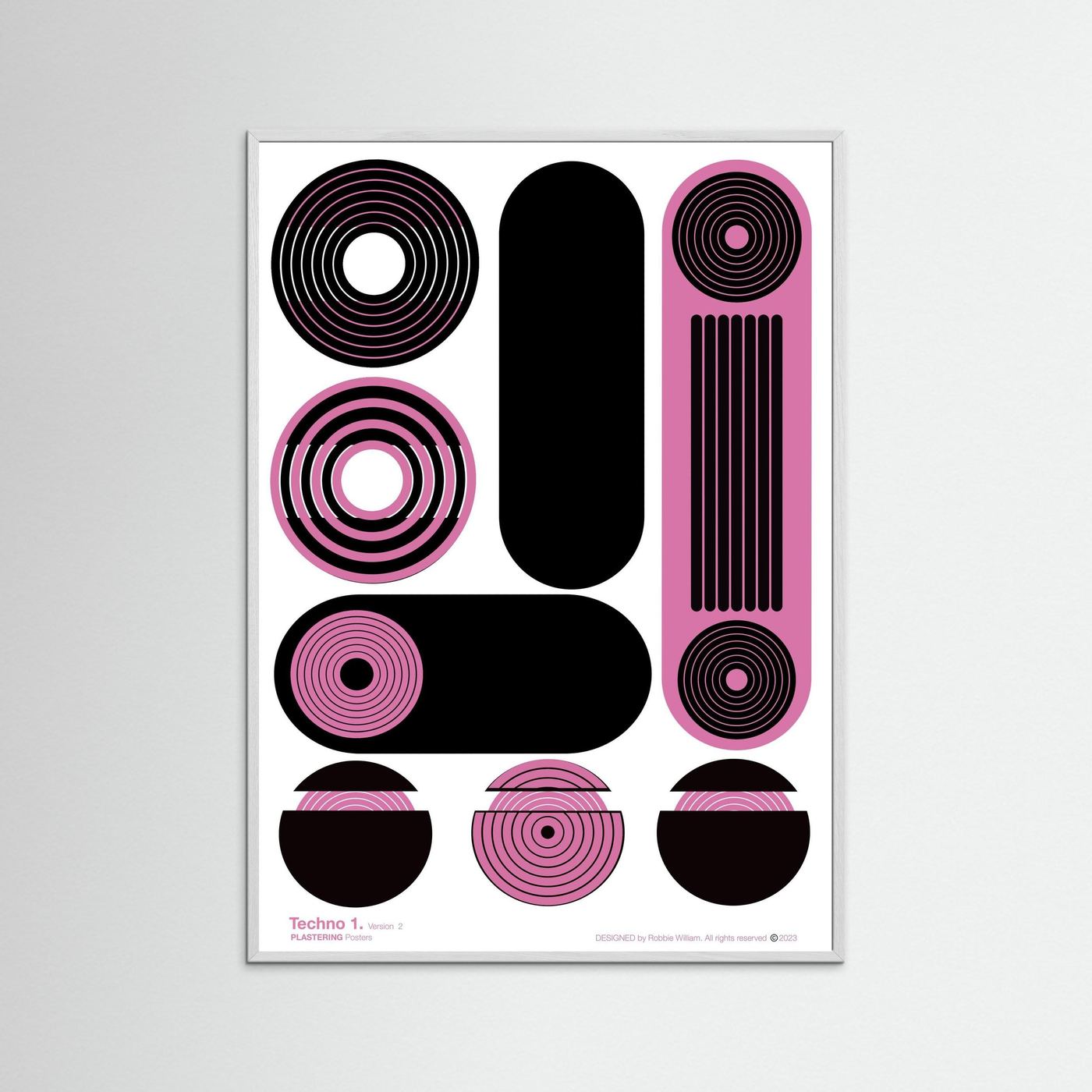 BAUHAUS 1919-1933 Techno 1 V2 - PlasteringPosters.com | Fine Art Printed Posters