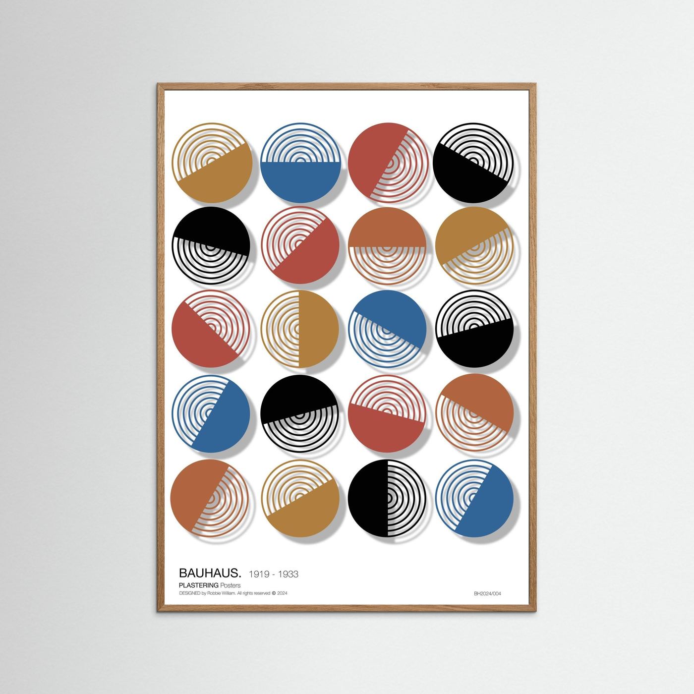 BAUHAUS 1919-1933 D001 V4 - PlasteringPosters.com | Fine Art Printed Posters