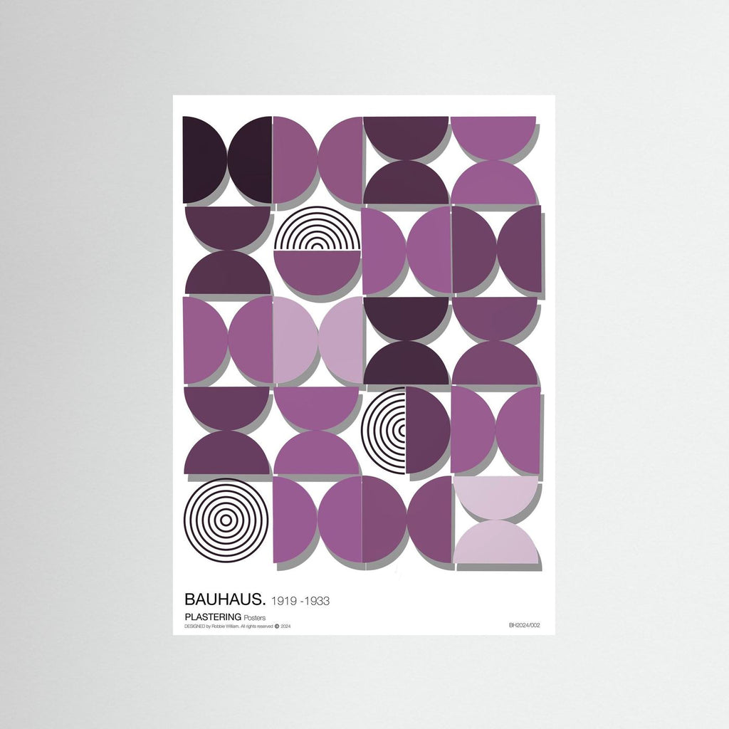BAUHAUS 1919-1933 D002 V6 - PlasteringPosters.com | Fine Art Printed Posters