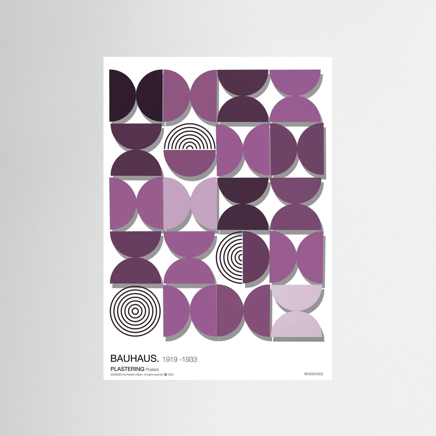 BAUHAUS 1919-1933 D002 V6 - PlasteringPosters.com | Fine Art Printed Posters