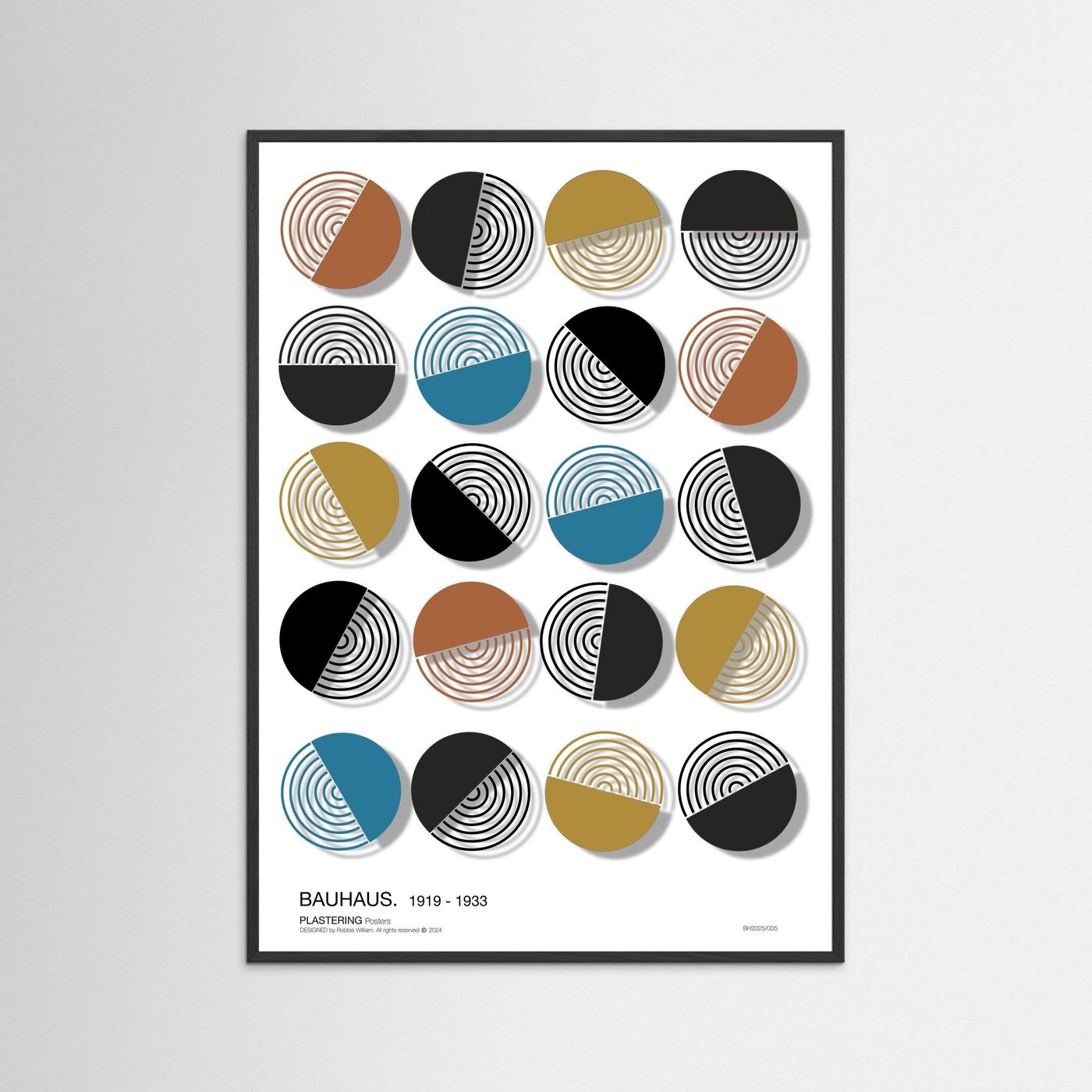 BAUHAUS 1919-1933 D001 V5 - PlasteringPosters.com | Fine Art Printed Posters