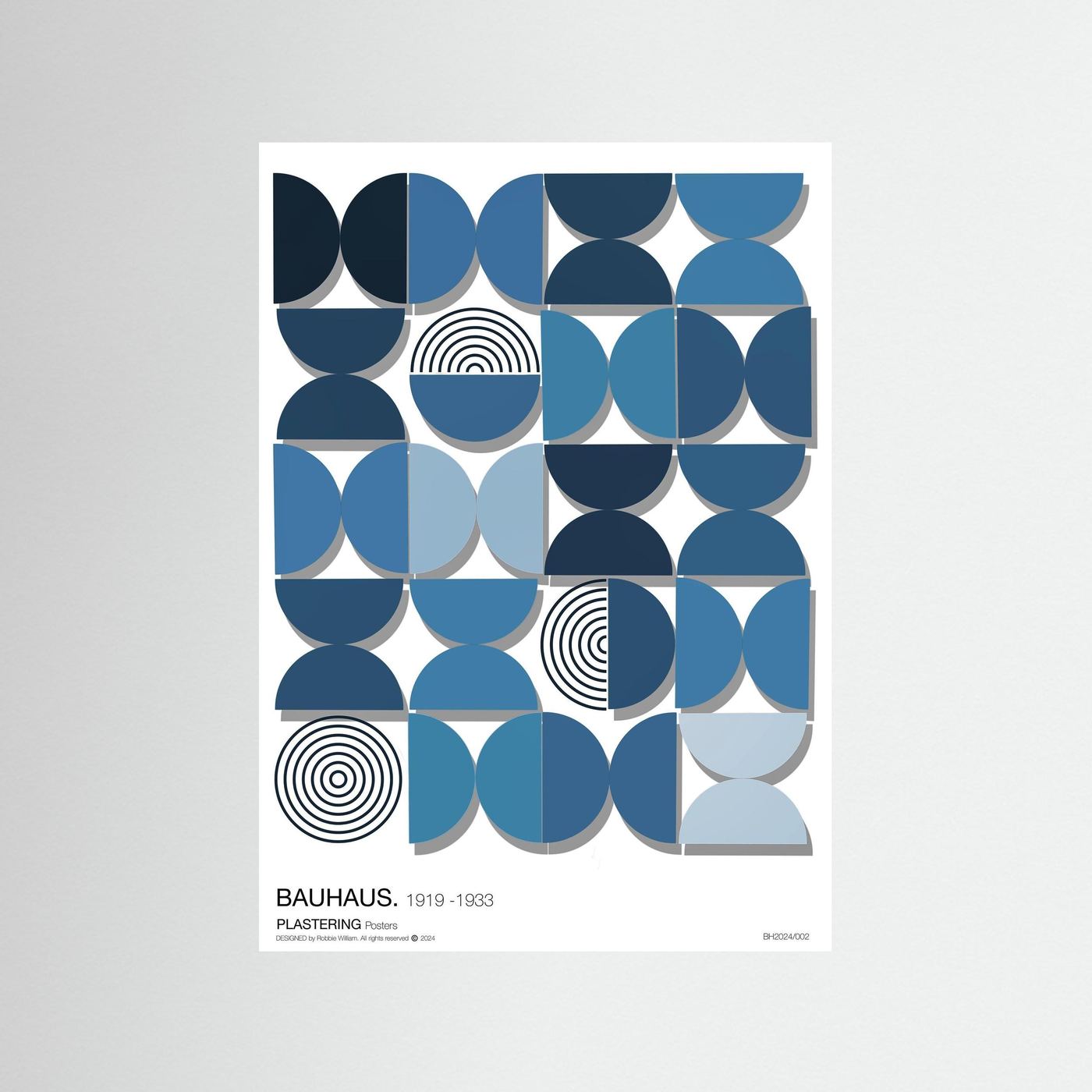 BAUHAUS 1919-1933 D002 V4 - PlasteringPosters.com | Fine Art Printed Posters