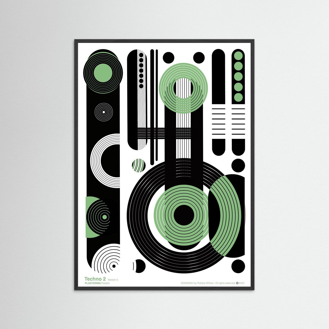BAUHAUS 1919-1933 Techno 2 V5 - PlasteringPosters.com | Fine Art Printed Posters