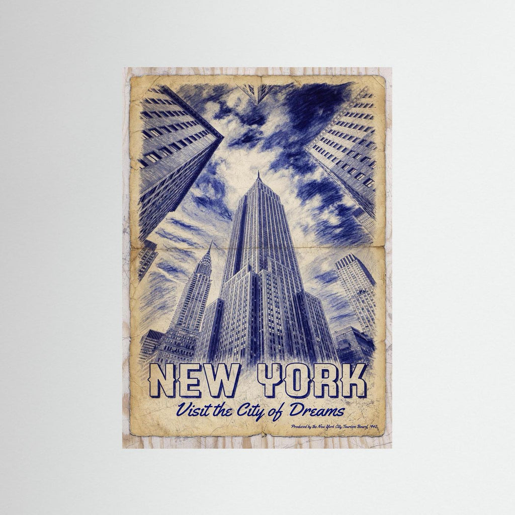 NEW YORK 2 | PlasteringPosters.com | Fine Art Printed Posters
