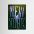 NEW YORK 1 Blue - PlasteringPosters.com | Fine Art Printed Posters