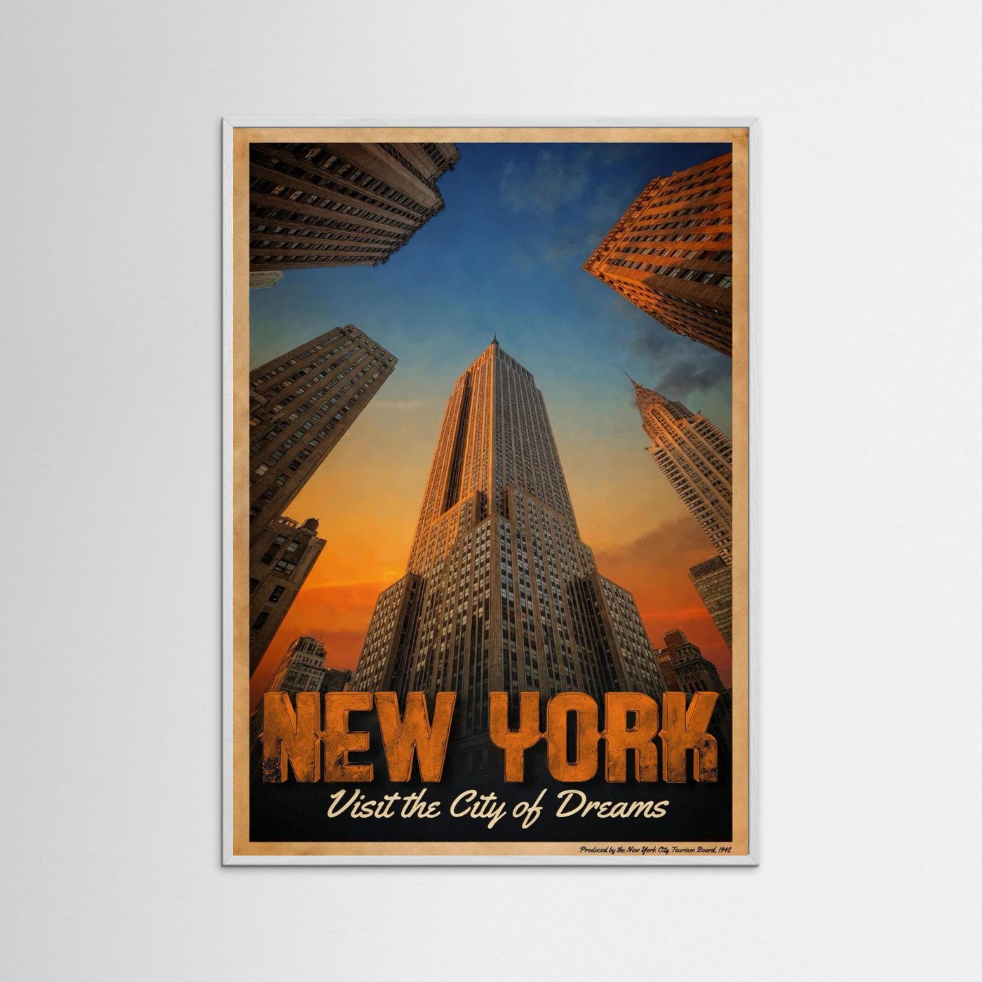 SKY'S THE LIMIT | PlasteringPosters.com | Fine Art Printed Posters