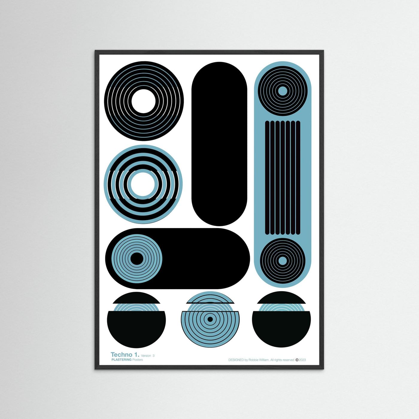 BAUHAUS 1919-1933 Techno 1 V3 - PlasteringPosters.com | Fine Art Printed Posters