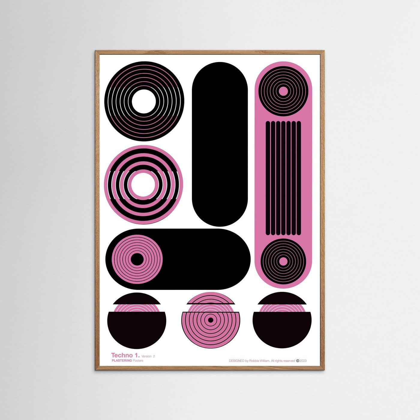 BAUHAUS 1919-1933 Techno 1 V2 - PlasteringPosters.com | Fine Art Printed Posters