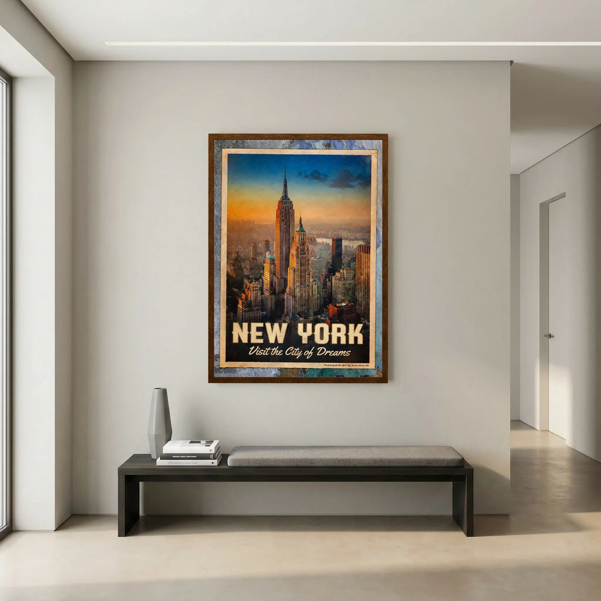THE CITY of DREAMS - PlasteringPosters.com | Fine Art Printed Posters