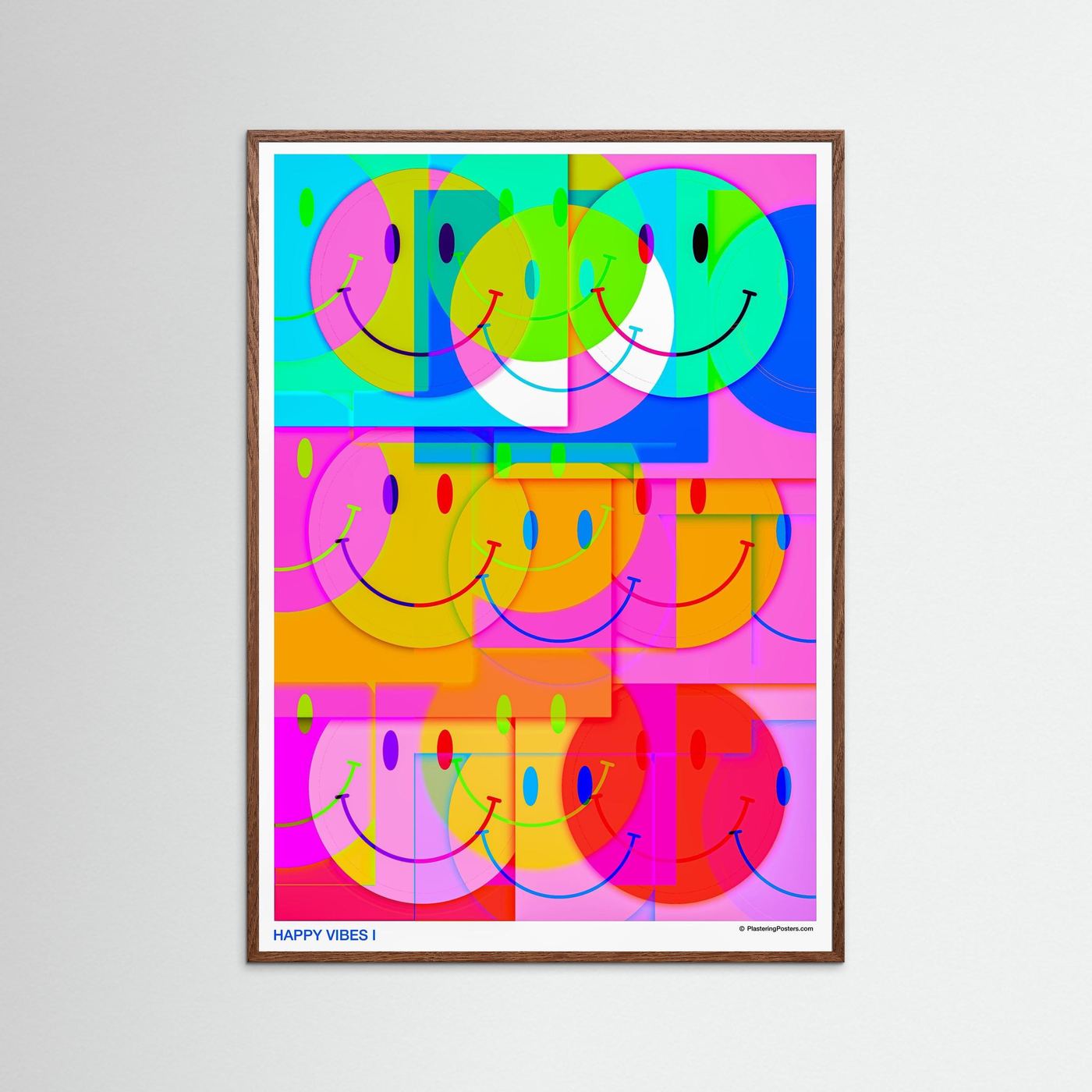 HAPPY VIBES I - PlasteringPosters.com | Fine Art Printed Poster