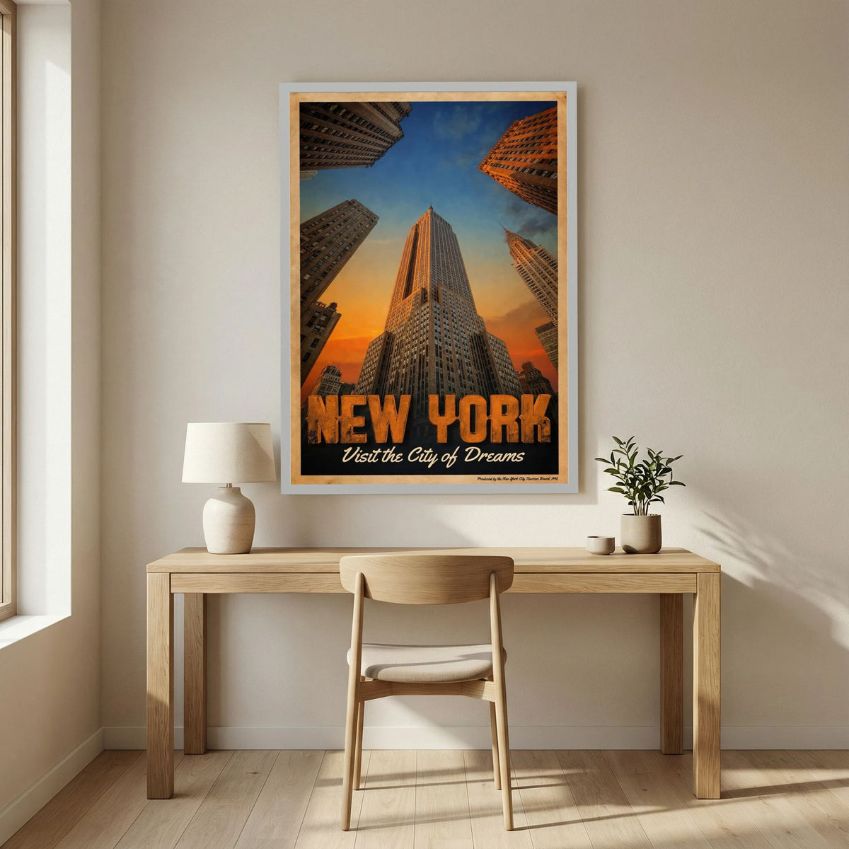 SKY'S THE LIMIT | PlasteringPosters.com | Fine Art Printed Posters