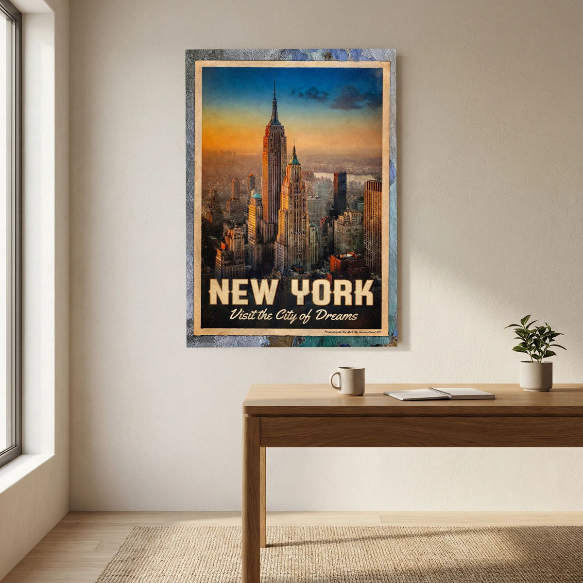 THE CITY of DREAMS - PlasteringPosters.com | Fine Art Printed Posters