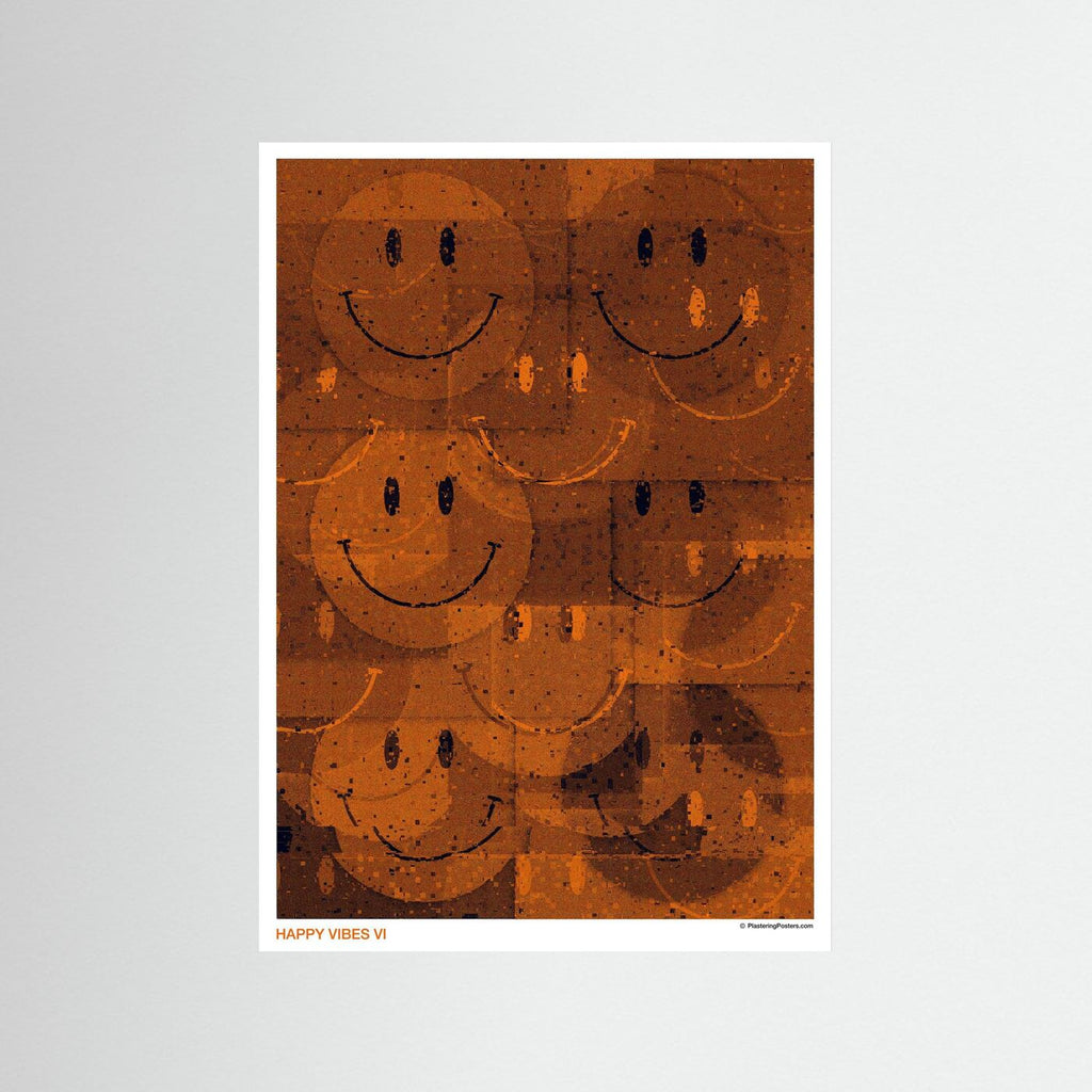 HAPPY VIBES VI - PlasteringPosters.com | Fine Art Printed Poster
