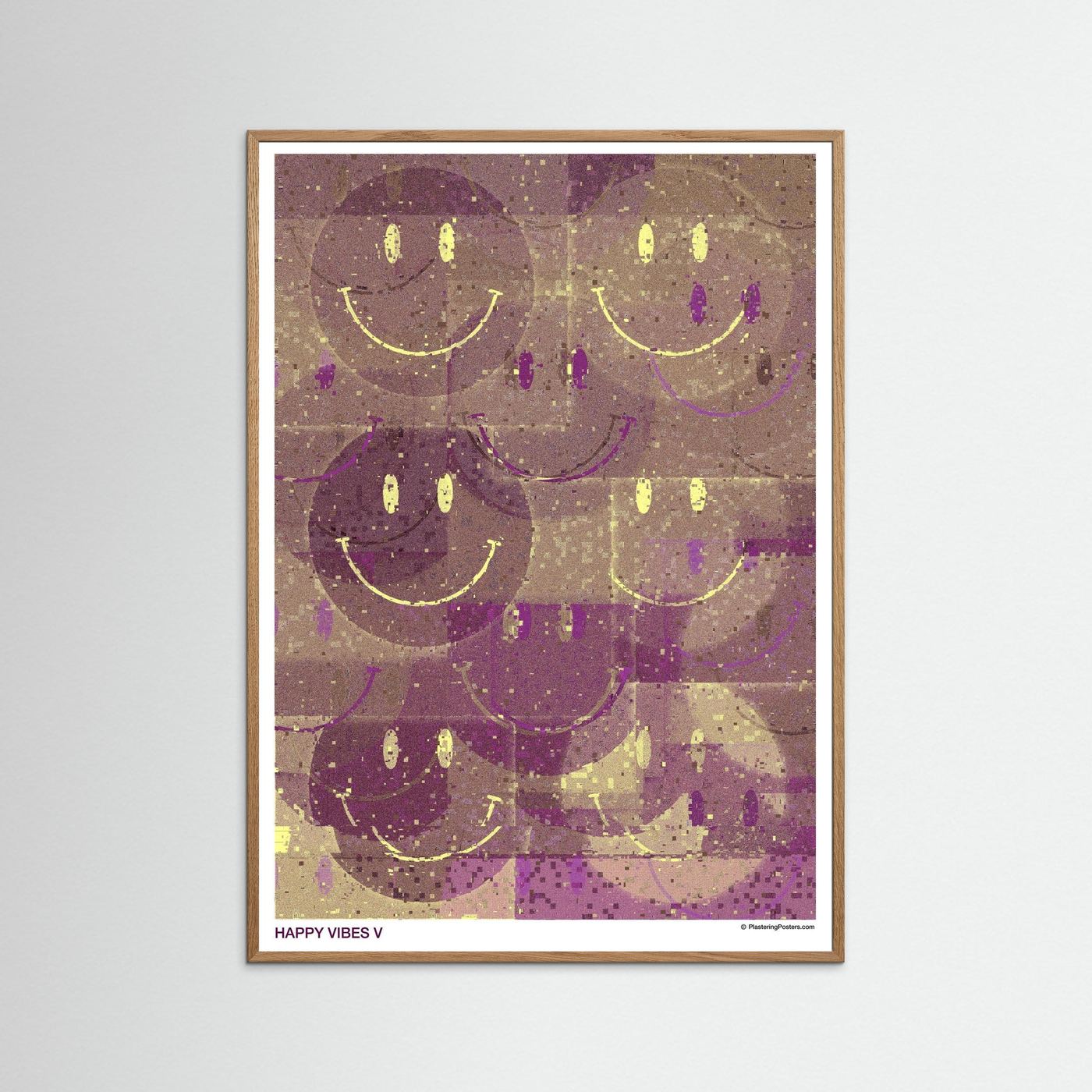 HAPPY VIBES V - PlasteringPosters.com | Fine Art Printed Poster