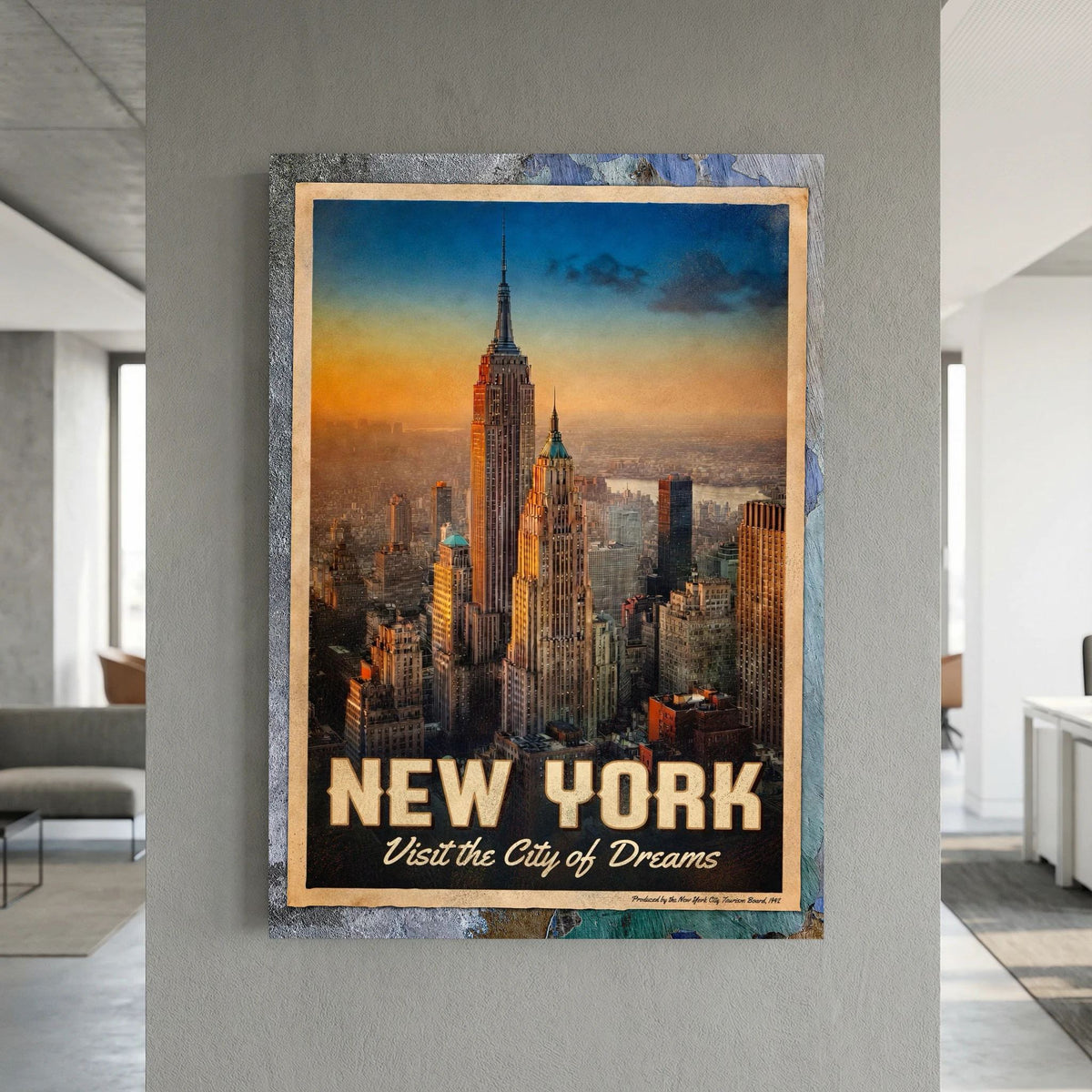 THE CITY of DREAMS - PlasteringPosters.com | Fine Art Printed Posters