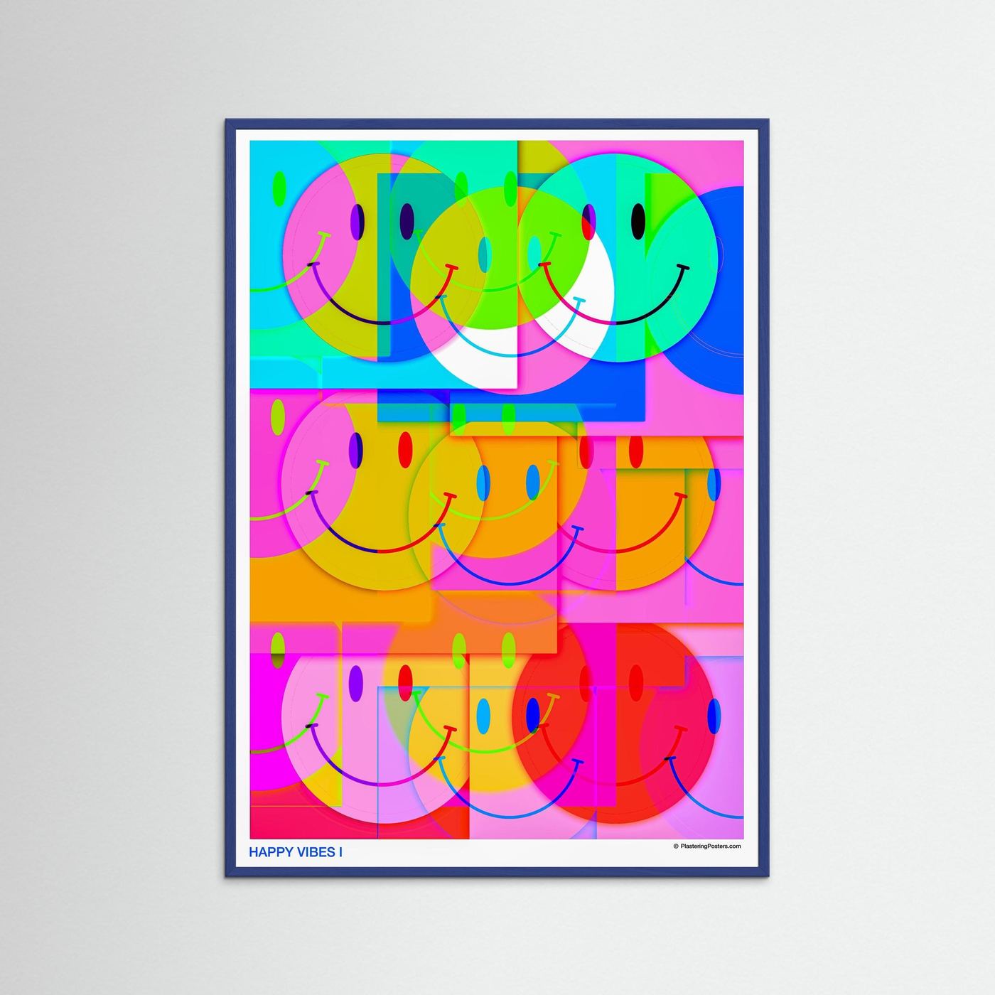 HAPPY VIBES I - PlasteringPosters.com | Fine Art Printed Poster
