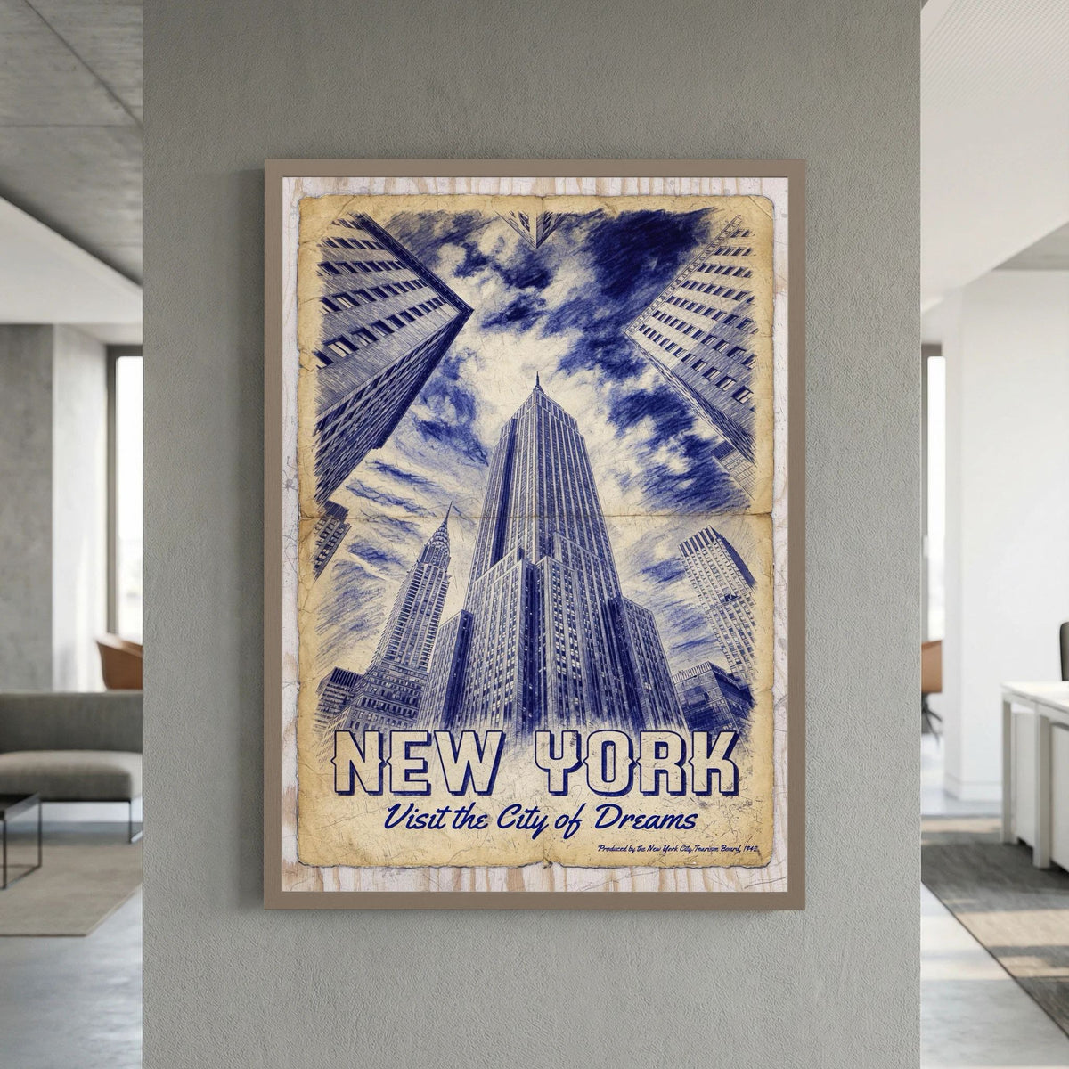 NEW YORK 2 | PlasteringPosters.com | Fine Art Printed Posters