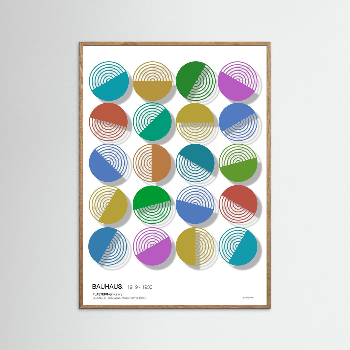 BAUHAUS 1919-1933 D001 V7 - PlasteringPosters.com | Fine Art Printed Posters